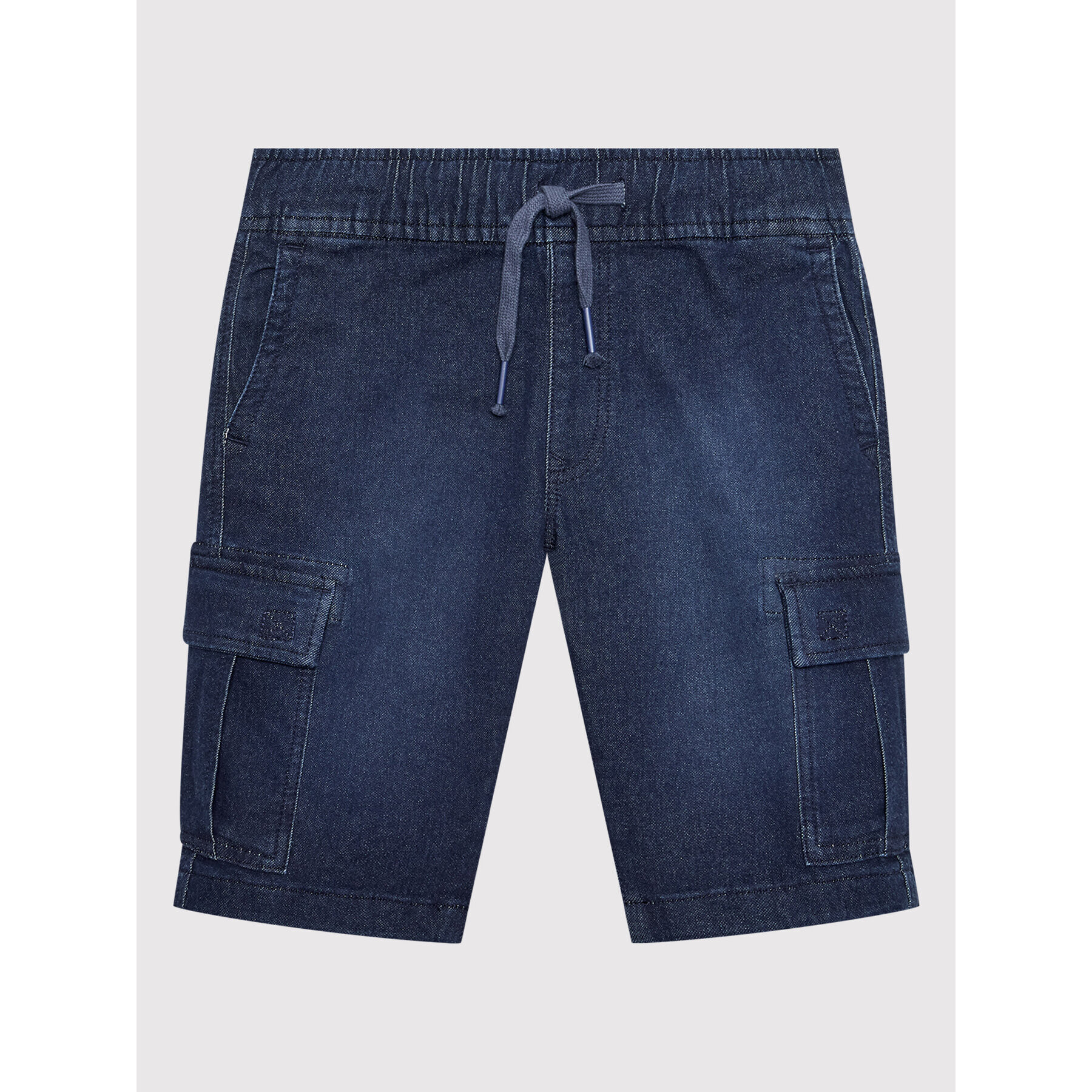 Pepe Jeans Pantaloni scurți de blugi GYMDIGO Chase PB800689 Bleumarin Relaxed Fit - Pled.ro