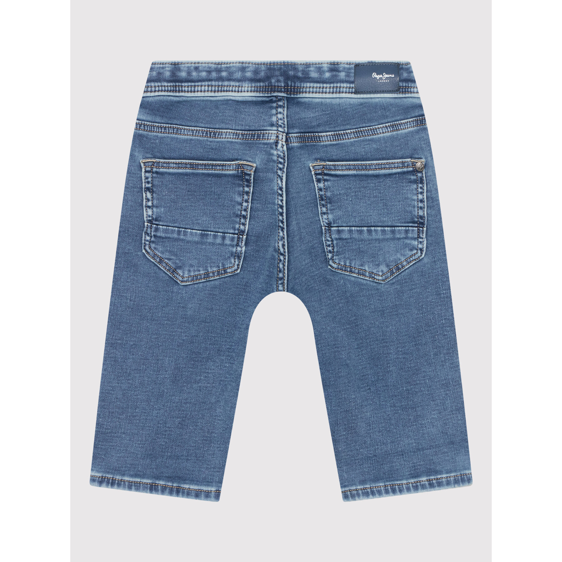 Pepe Jeans Pantaloni scurți de blugi GYMDIGO Joe PB800695 Albastru Regular Fit - Pled.ro