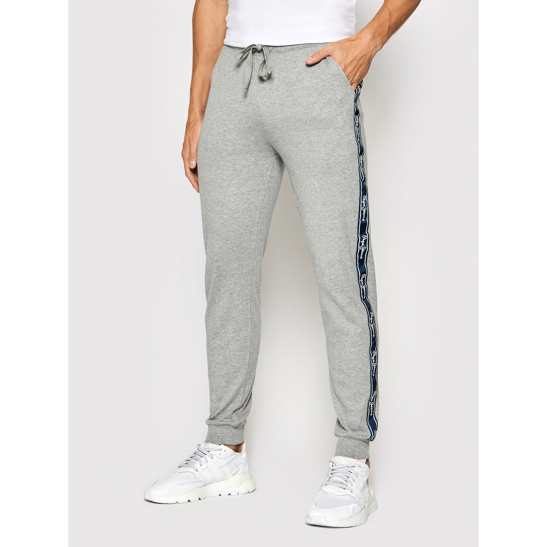 Pepe Jeans Pantaloni trening Hobbs PMU10741 Gri Regular Fit - Pled.ro