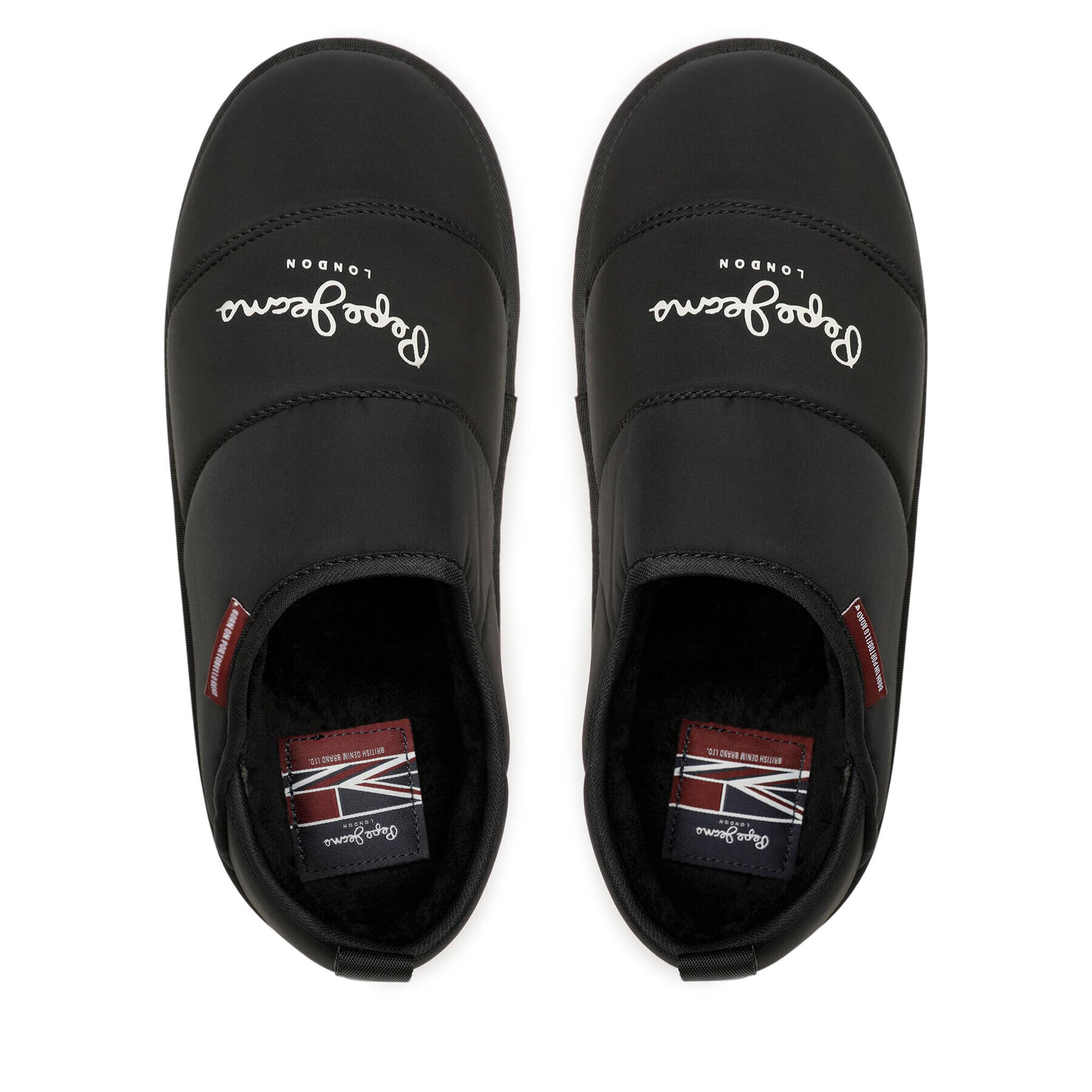 Pepe Jeans Papuci de casă Home Basic PMS20007 Negru - Pled.ro