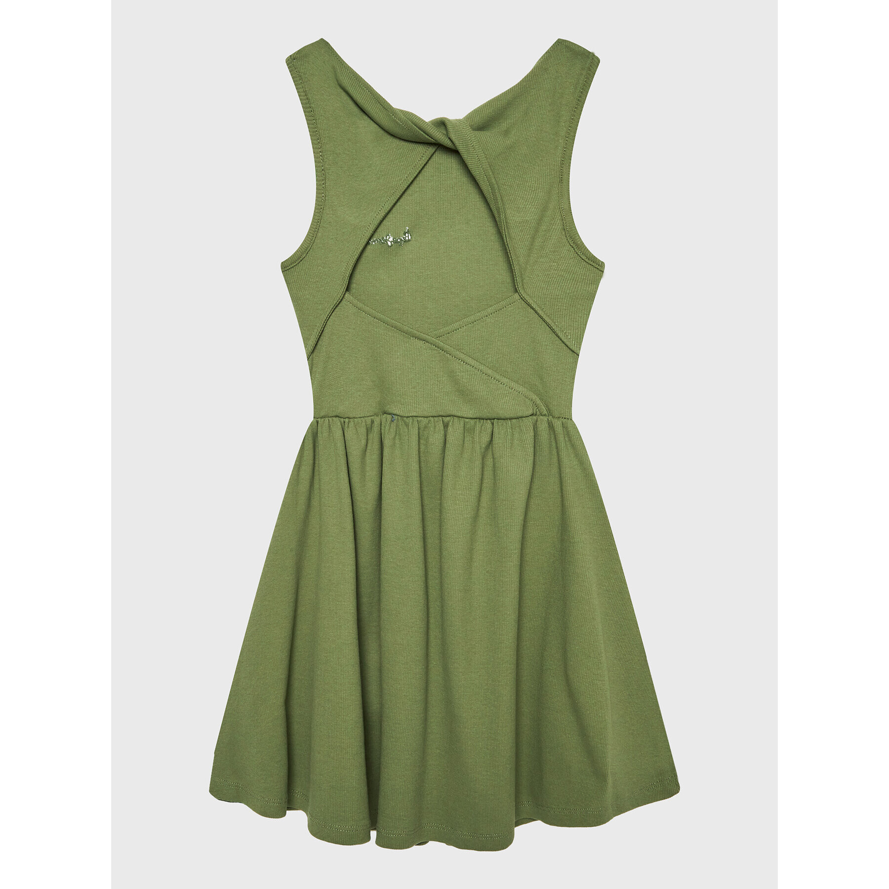 Pepe Jeans Rochie de zi Godivay PG951588 Verde Regular Fit - Pled.ro