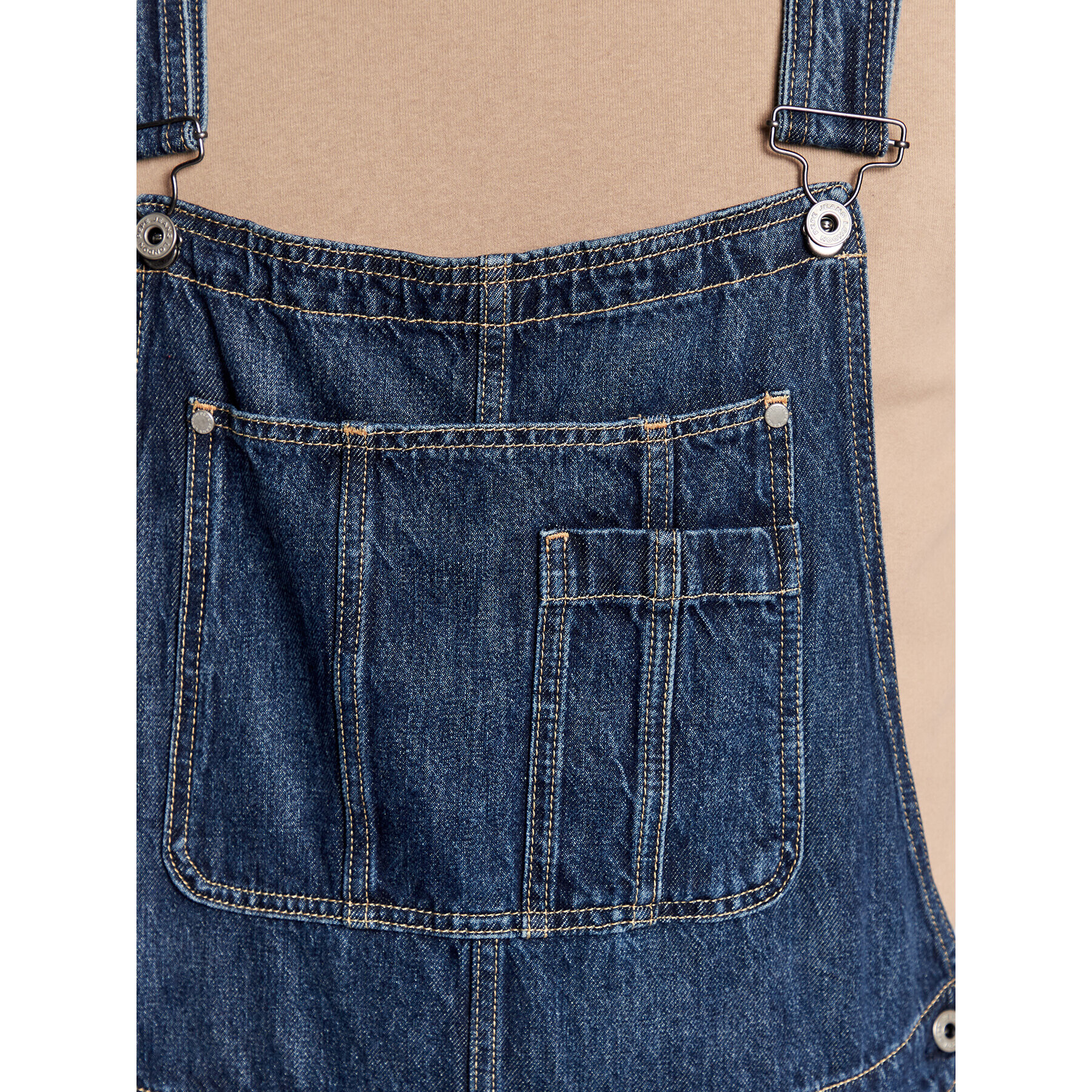 Pepe Jeans Salopetă Dougie PM230046 Albastru Loose Fit - Pled.ro