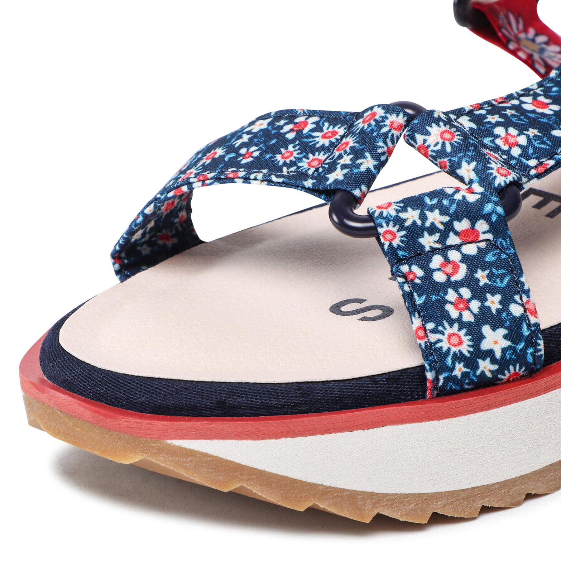 Pepe Jeans Sandale Alexa Flowers PGS90182 Colorat - Pled.ro