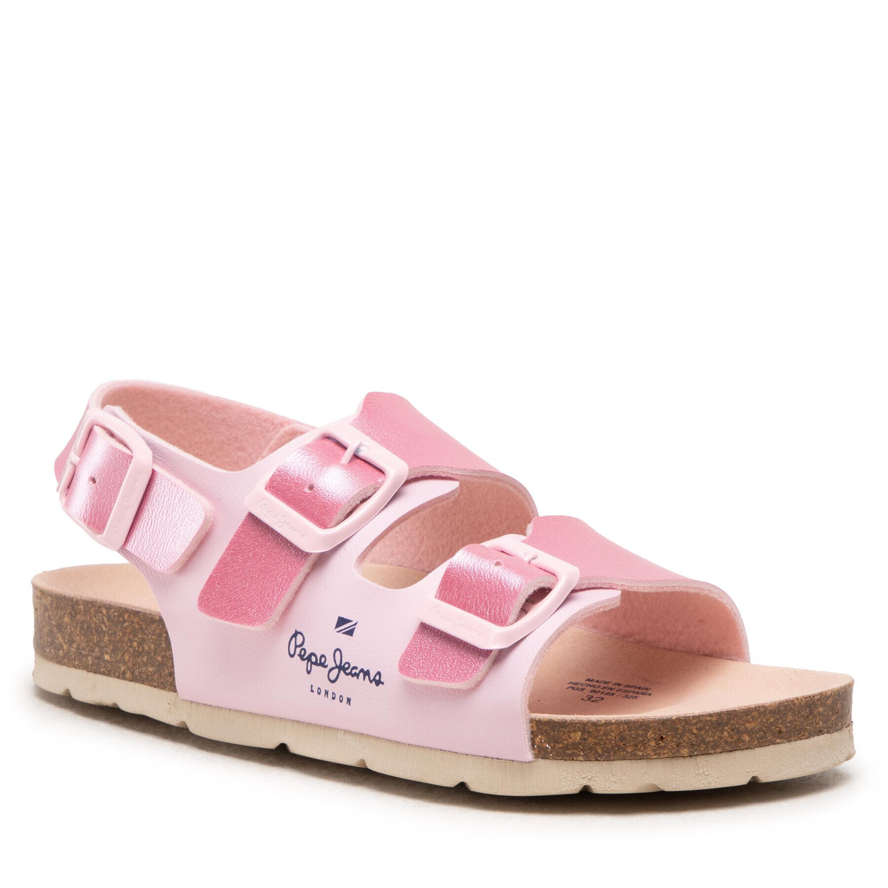 Pepe Jeans Sandale Bio Corp Girl PGS90185 Roz - Pled.ro