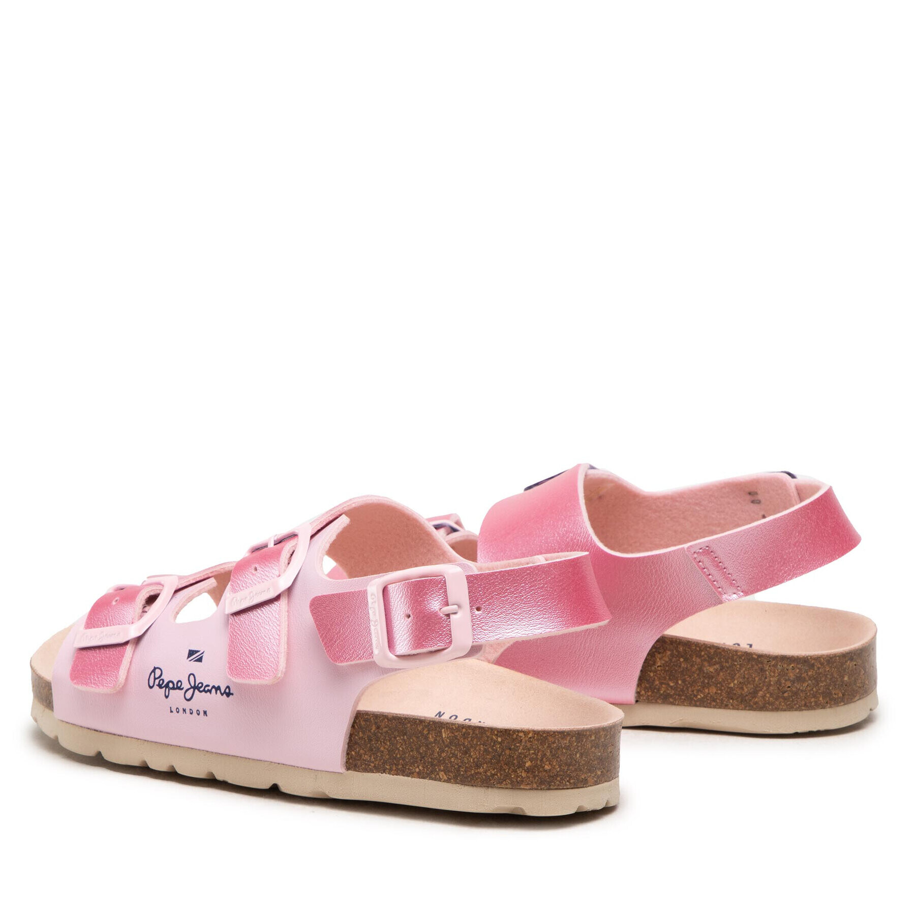 Pepe Jeans Sandale Bio Corp Girl PGS90185 Roz - Pled.ro