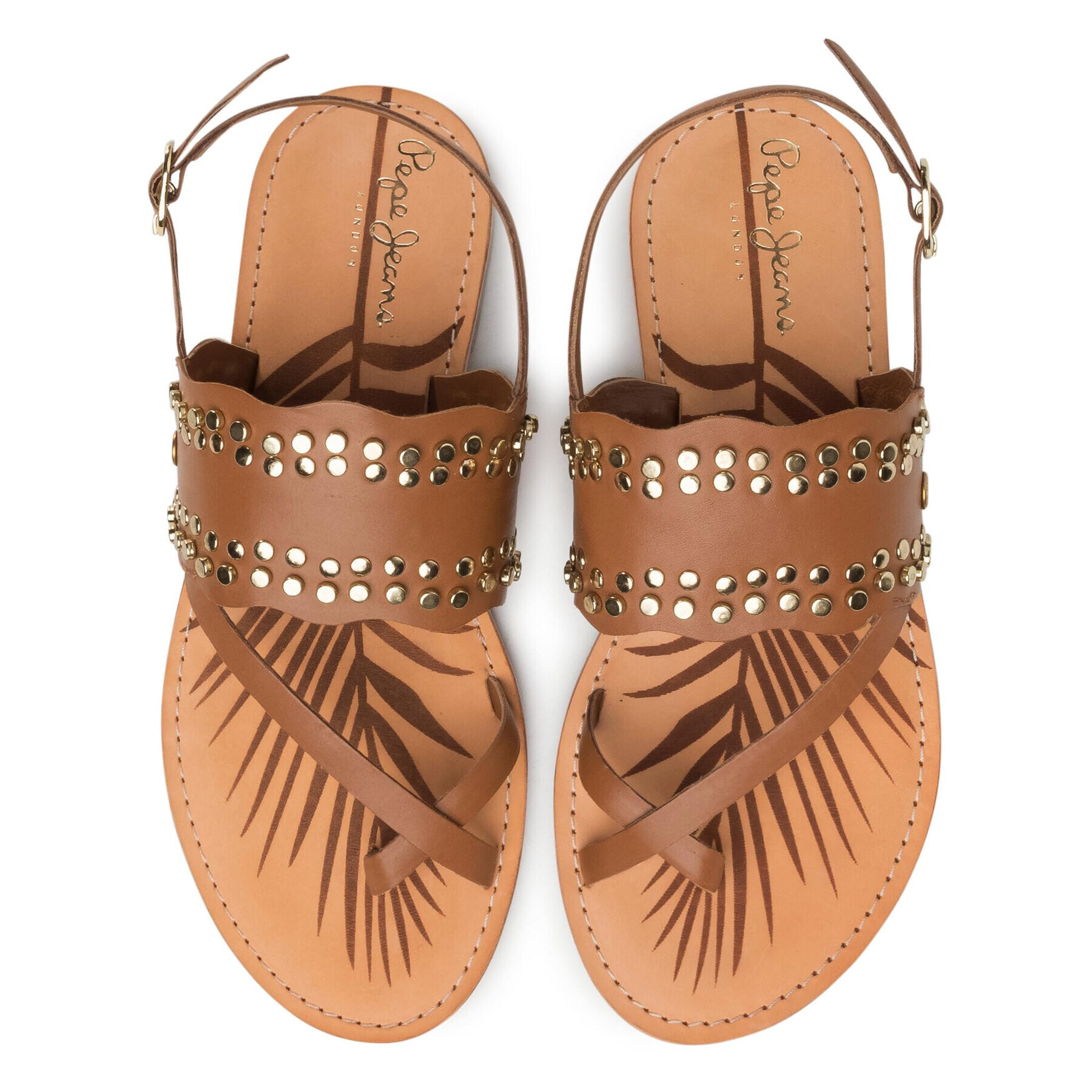 Pepe Jeans Sandale March Studs PLS90447 Maro - Pled.ro