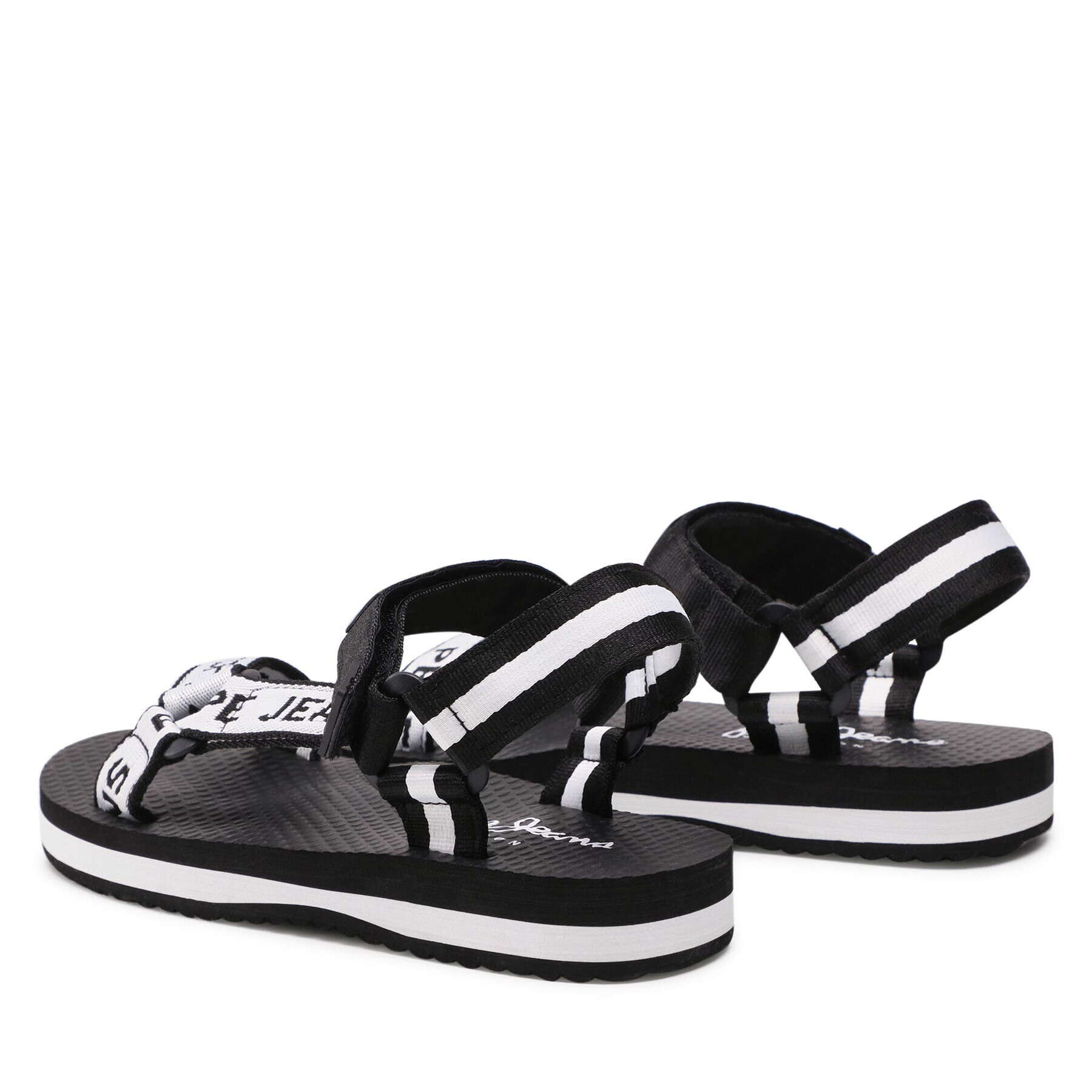 Pepe Jeans Sandale Pool W Logo PLS90510 Negru - Pled.ro