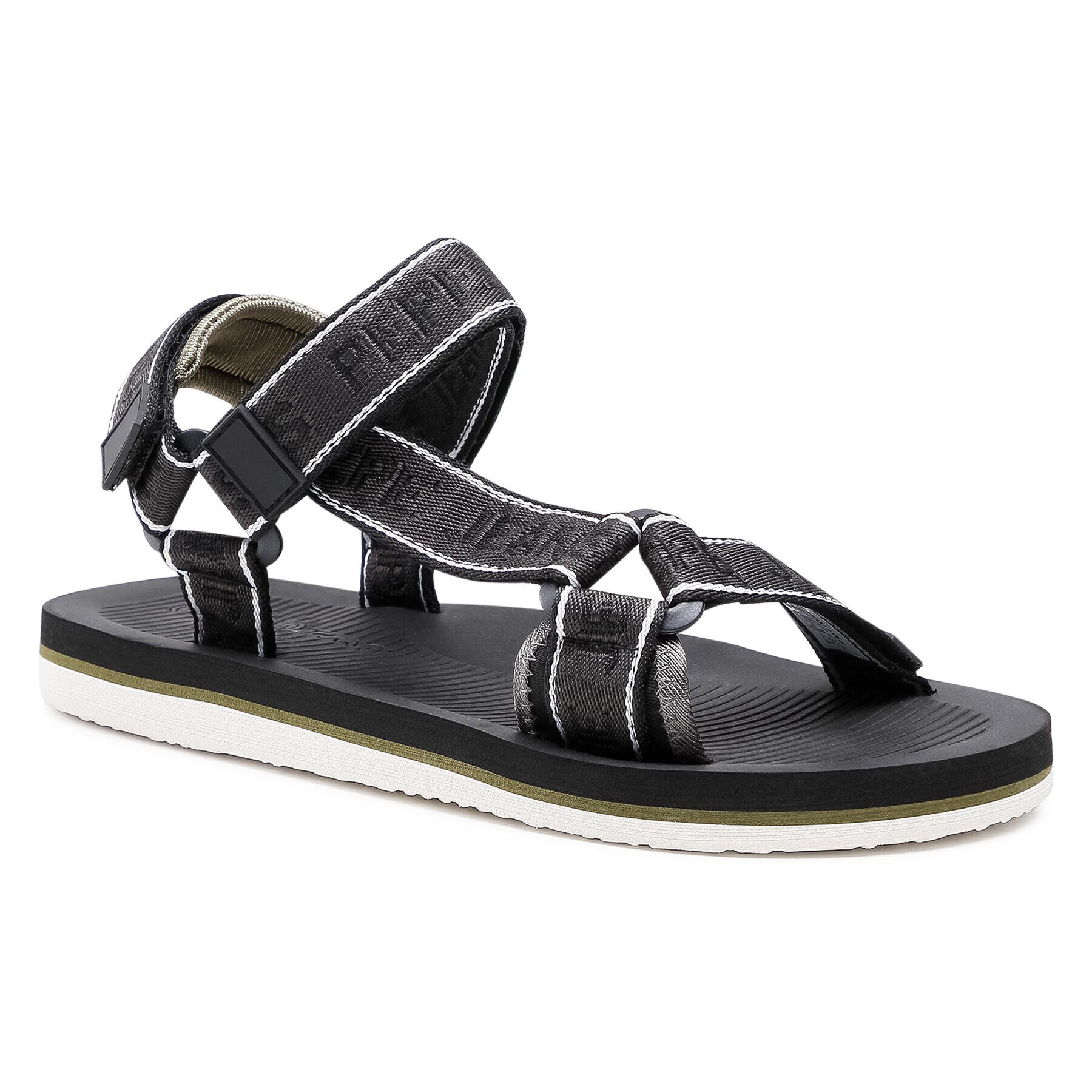 Pepe Jeans Sandale South Beach Treck PMS90089 Negru - Pled.ro