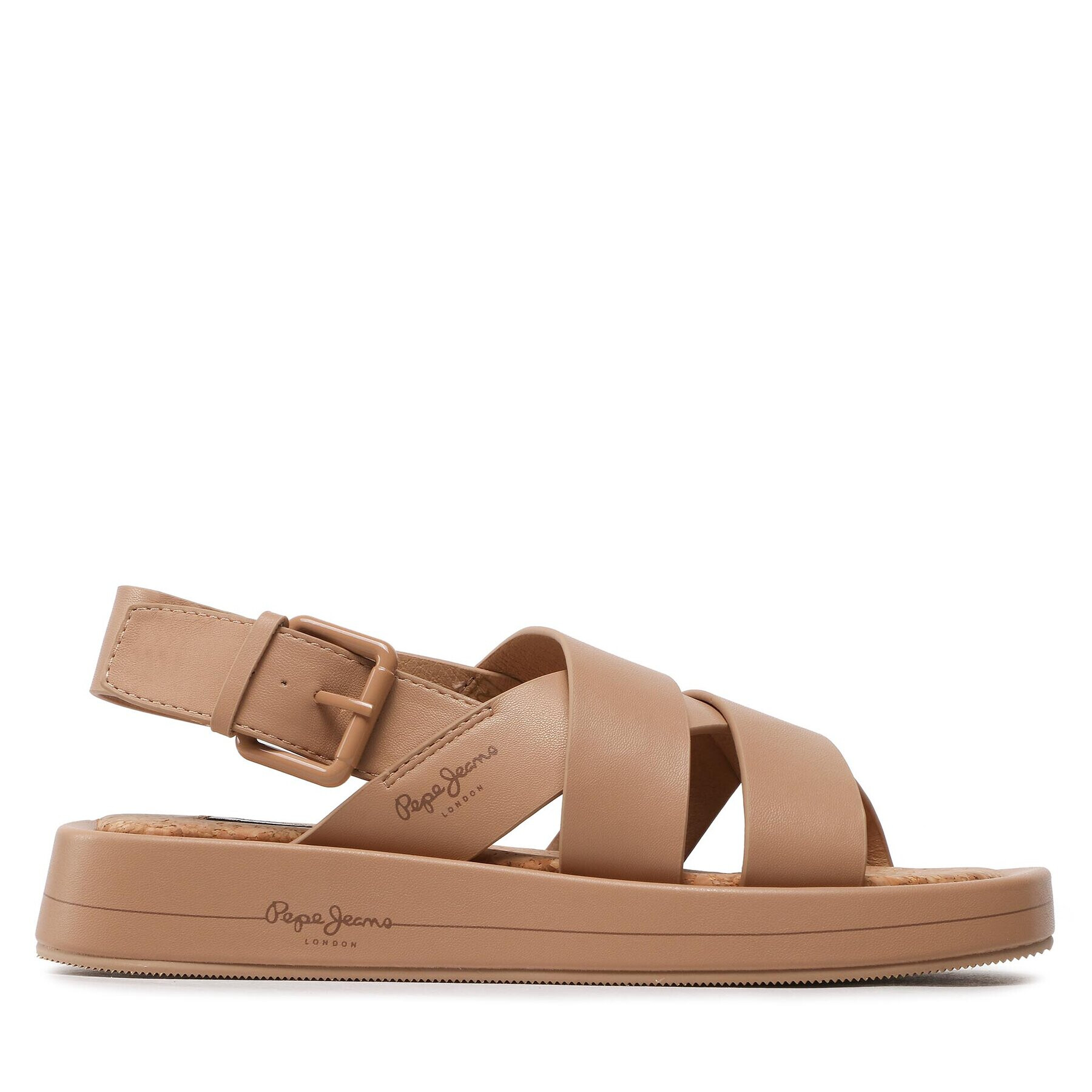 Pepe Jeans Sandale Summer Block PLS90578 Bej - Pled.ro