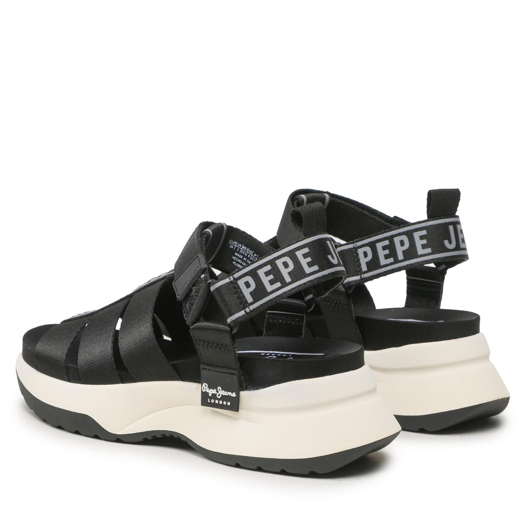 Pepe Jeans Sandale Venus Point PLS90570 Negru - Pled.ro