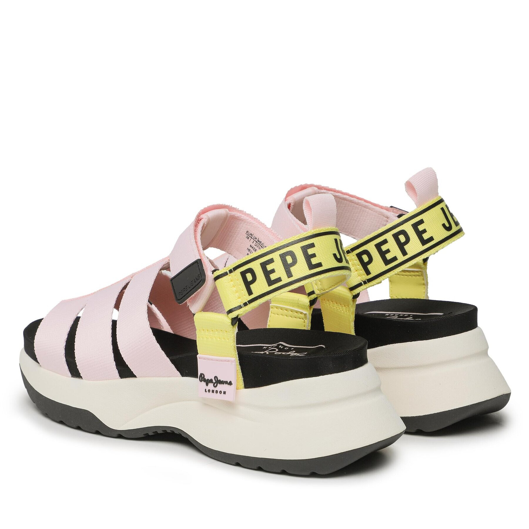 Pepe Jeans Sandale Venus Point PLS90570 Roz - Pled.ro