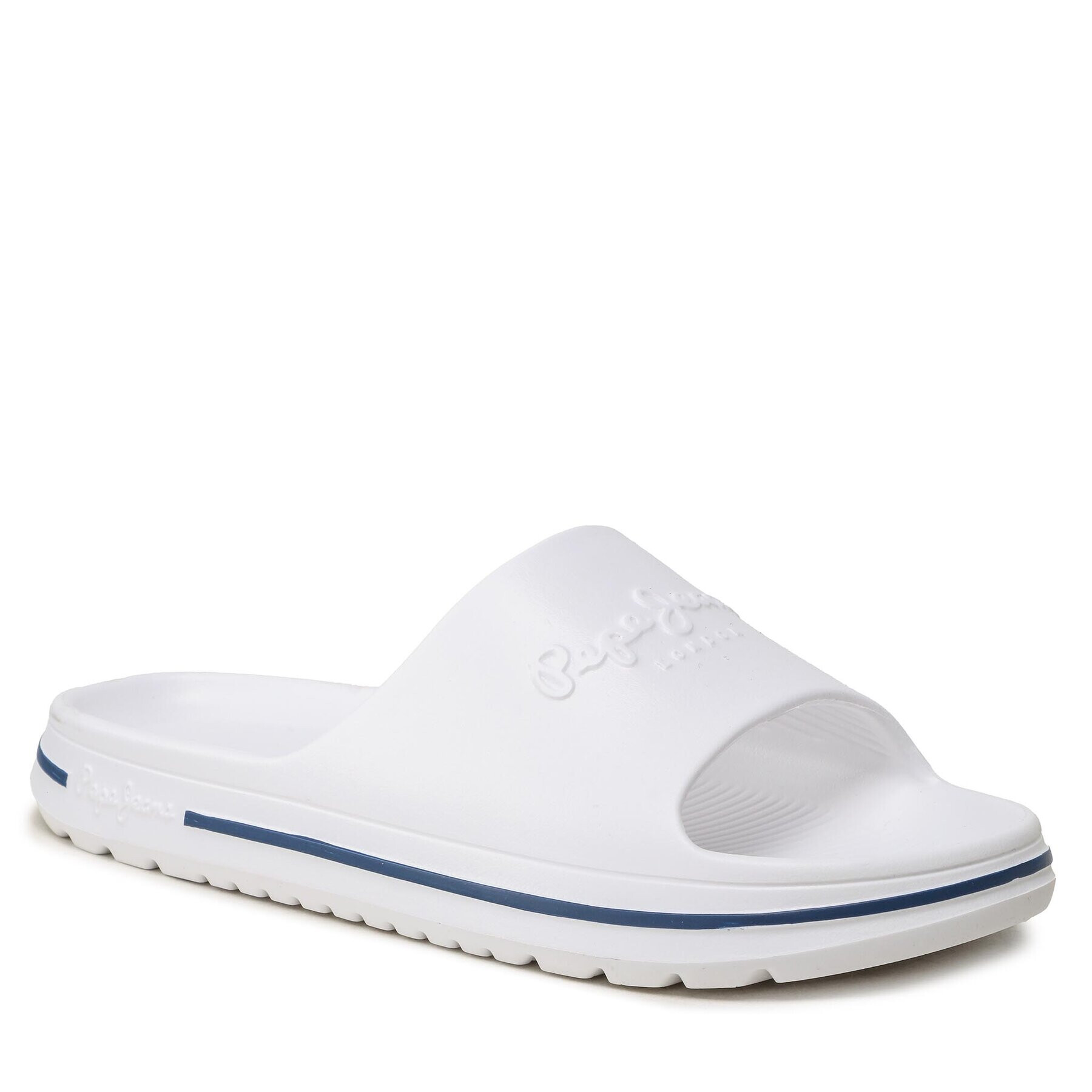 Pepe Jeans Șlapi Beach Slide PMS70119 Alb - Pled.ro