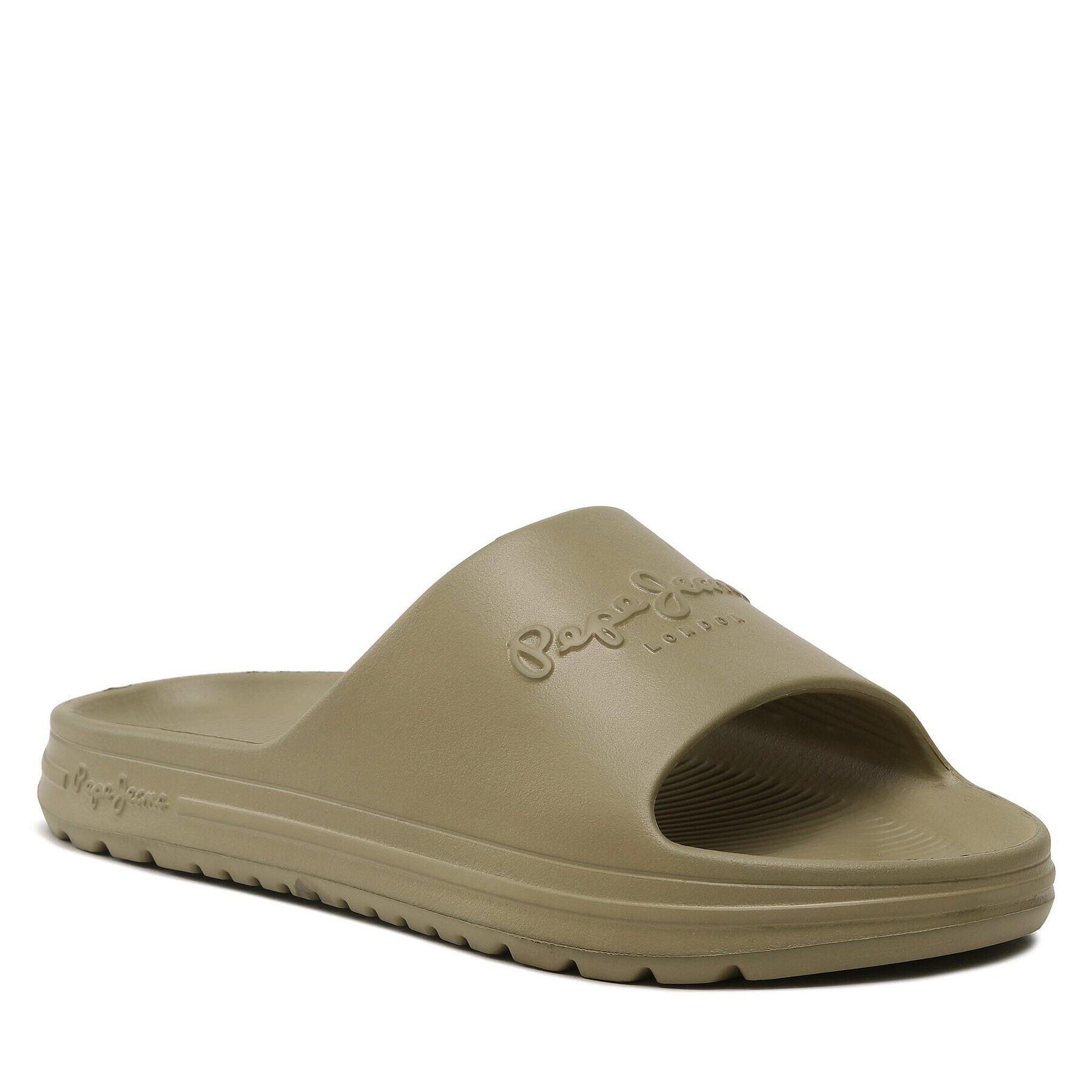 Pepe Jeans Şlapi Beach Slide PMS70121 Kaki - Pled.ro