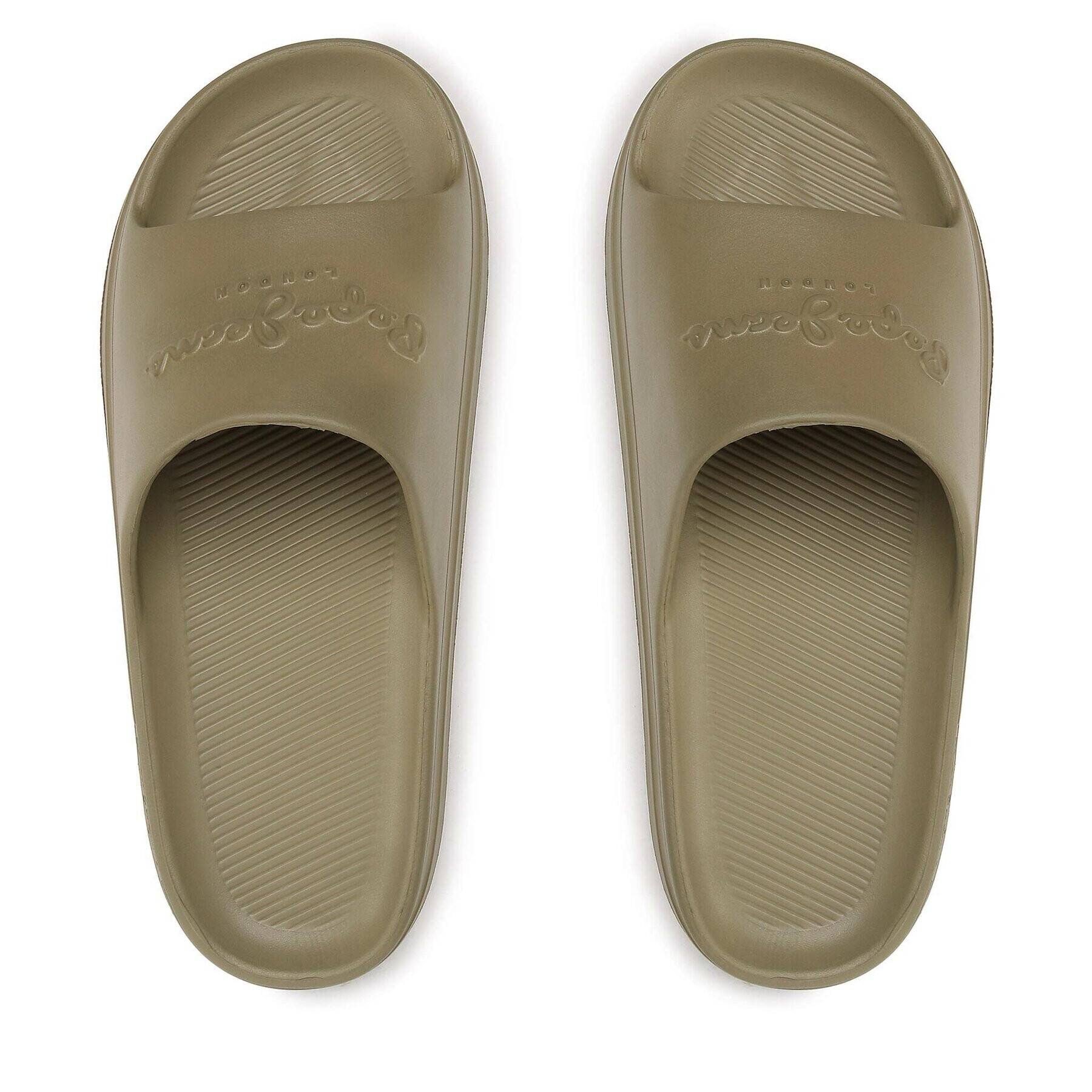 Pepe Jeans Şlapi Beach Slide PMS70121 Kaki - Pled.ro