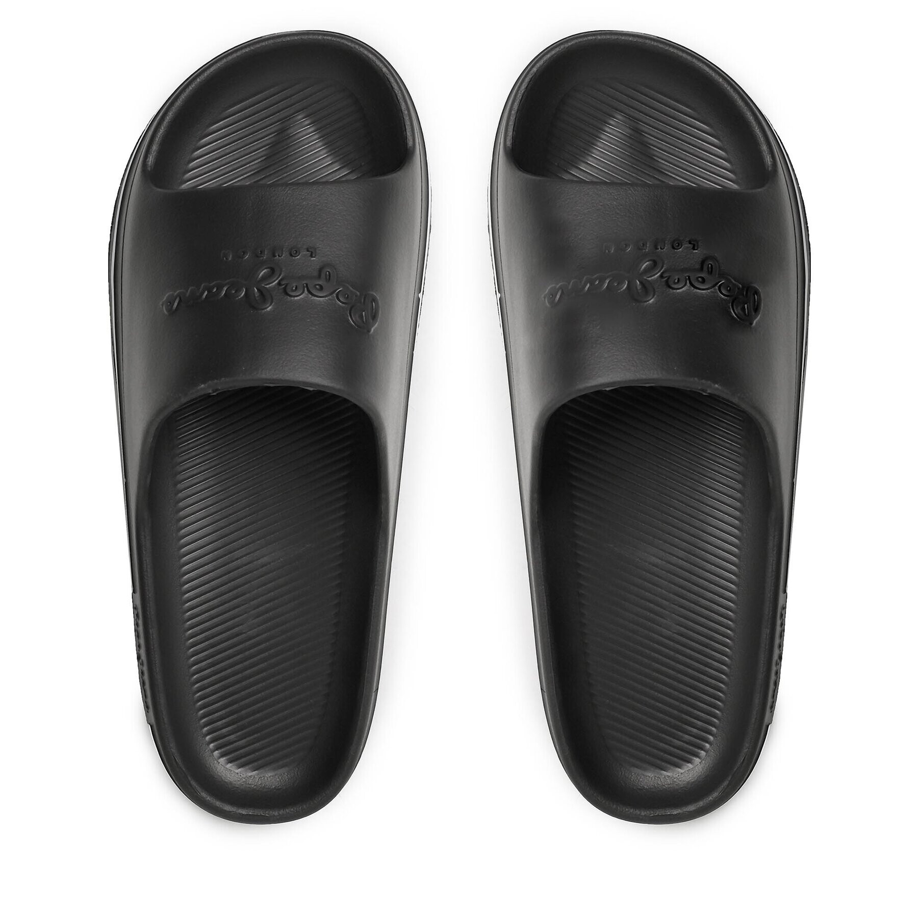 Pepe Jeans Șlapi Beach Slide PMS70121 Negru - Pled.ro