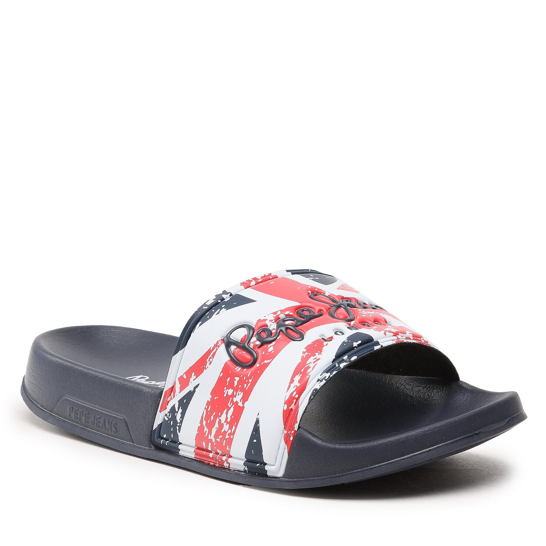 Pepe Jeans Şlapi Slider Jack B PBS70053 Colorat - Pled.ro