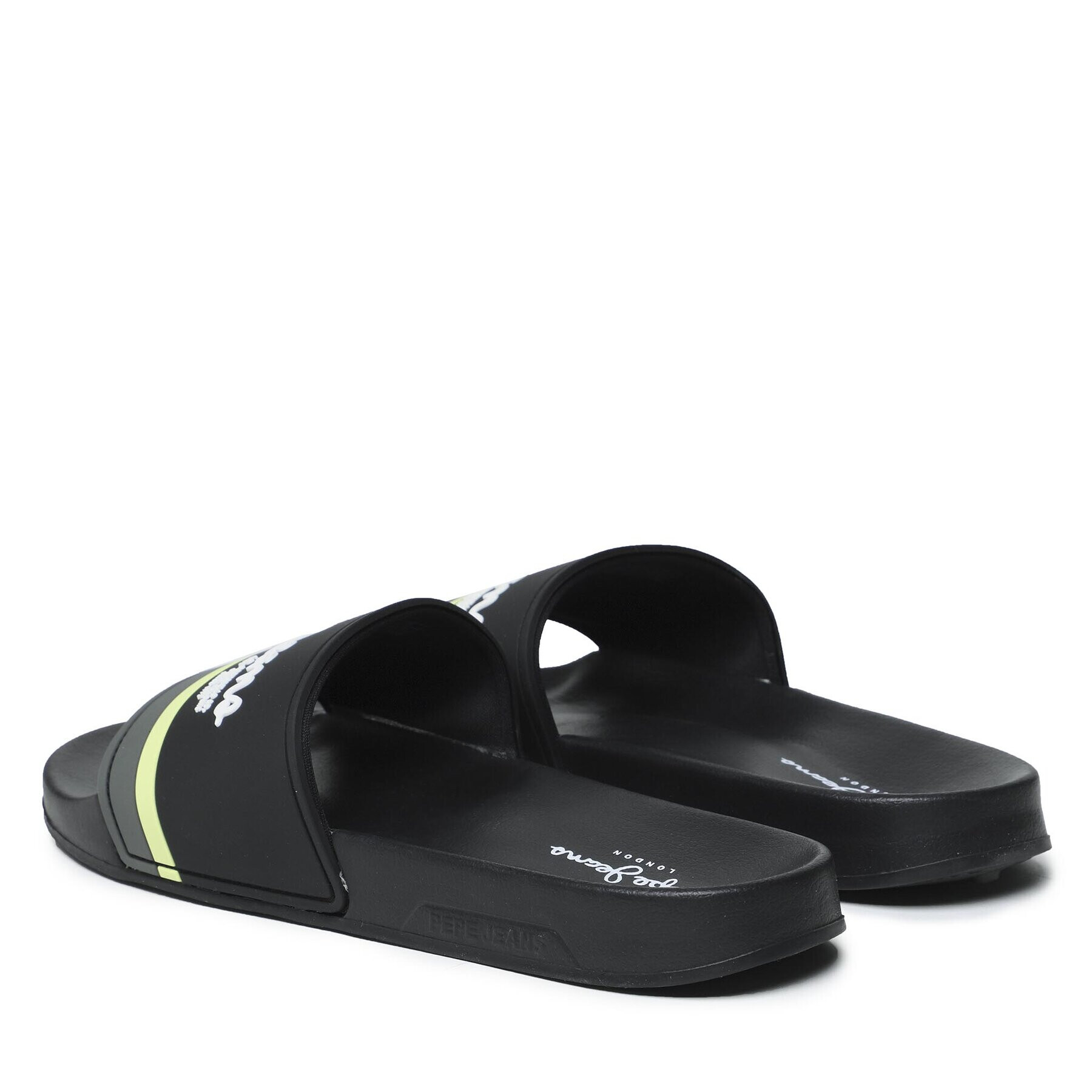 Pepe Jeans Șlapi Slider Portobello PMS70123 Negru - Pled.ro