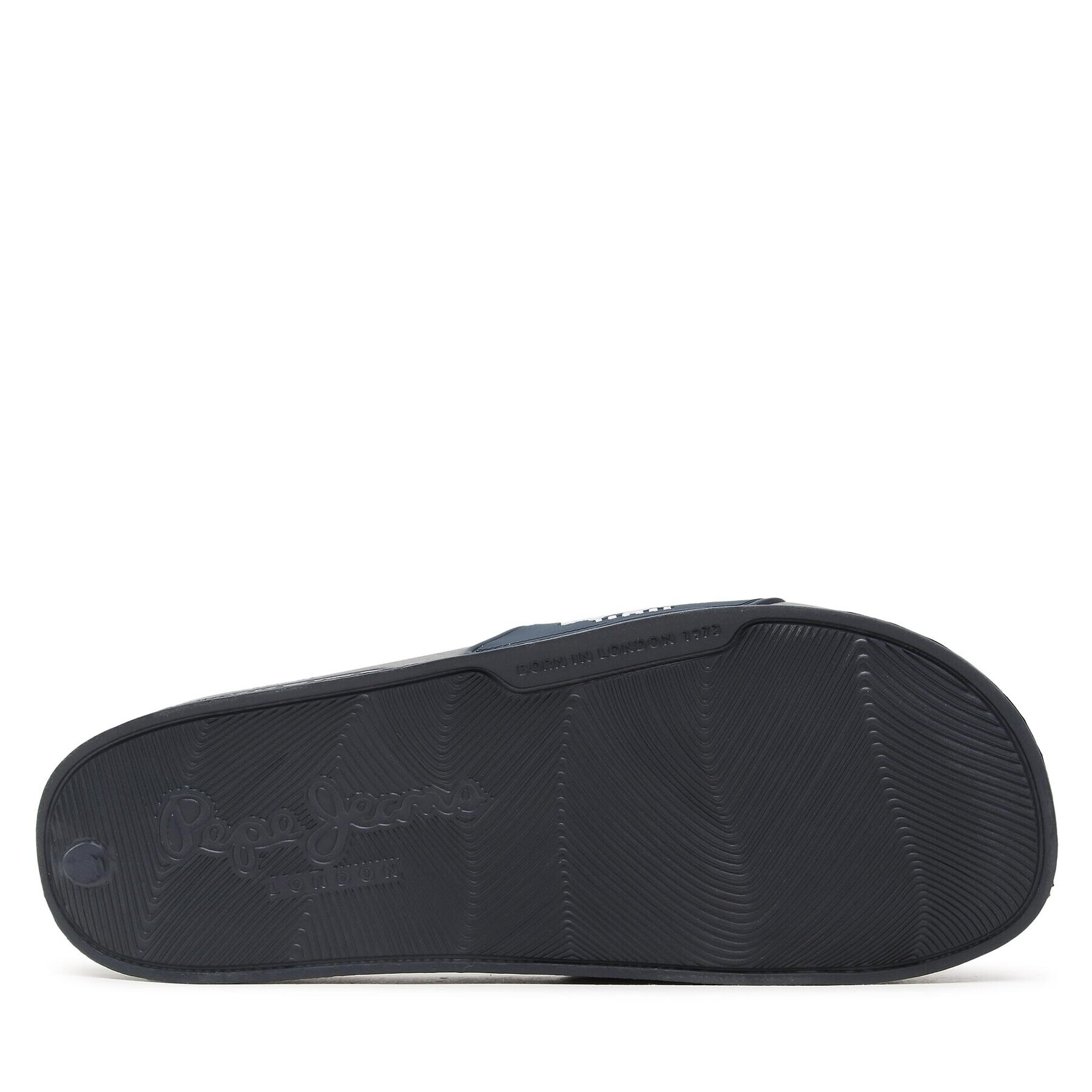 Pepe Jeans Șlapi Slider Texture PMS70125 Bleumarin - Pled.ro