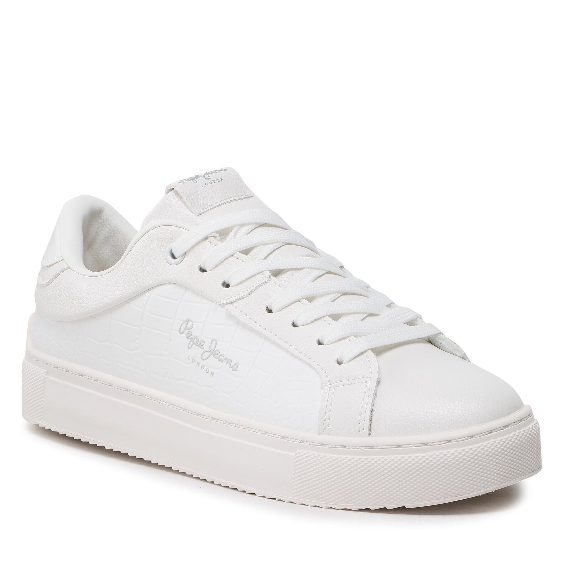 Pepe Jeans Sneakers Adams Match PLS31470 Alb - Pled.ro