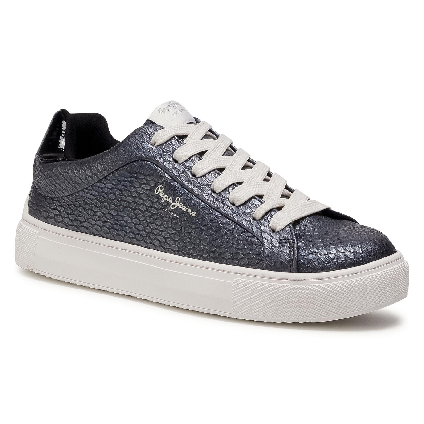 Pepe Jeans Sneakers Adams Snake PLS31050 Bleumarin - Pled.ro