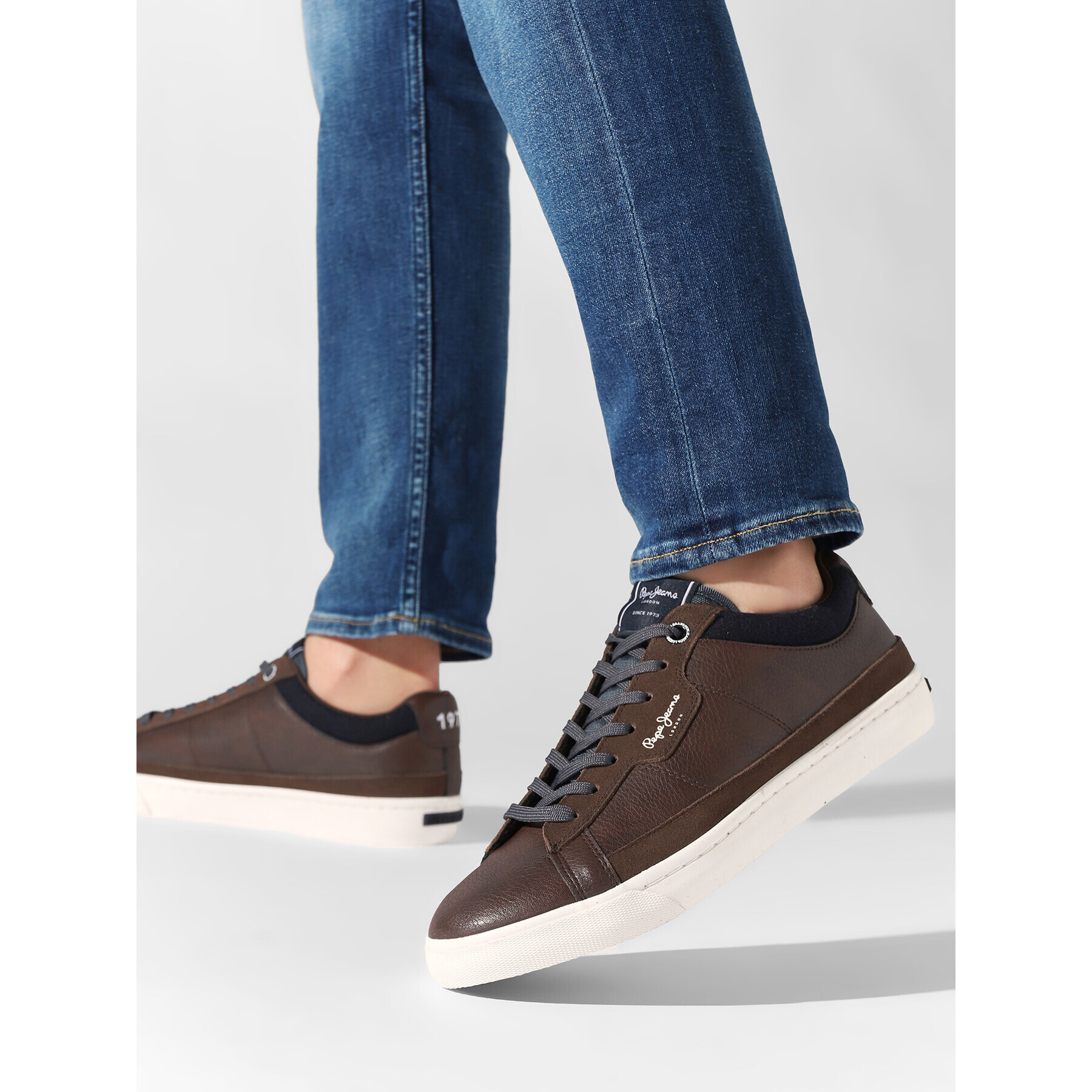 Pepe Jeans Sneakers Bary Smart PMS30881 Maro - Pled.ro