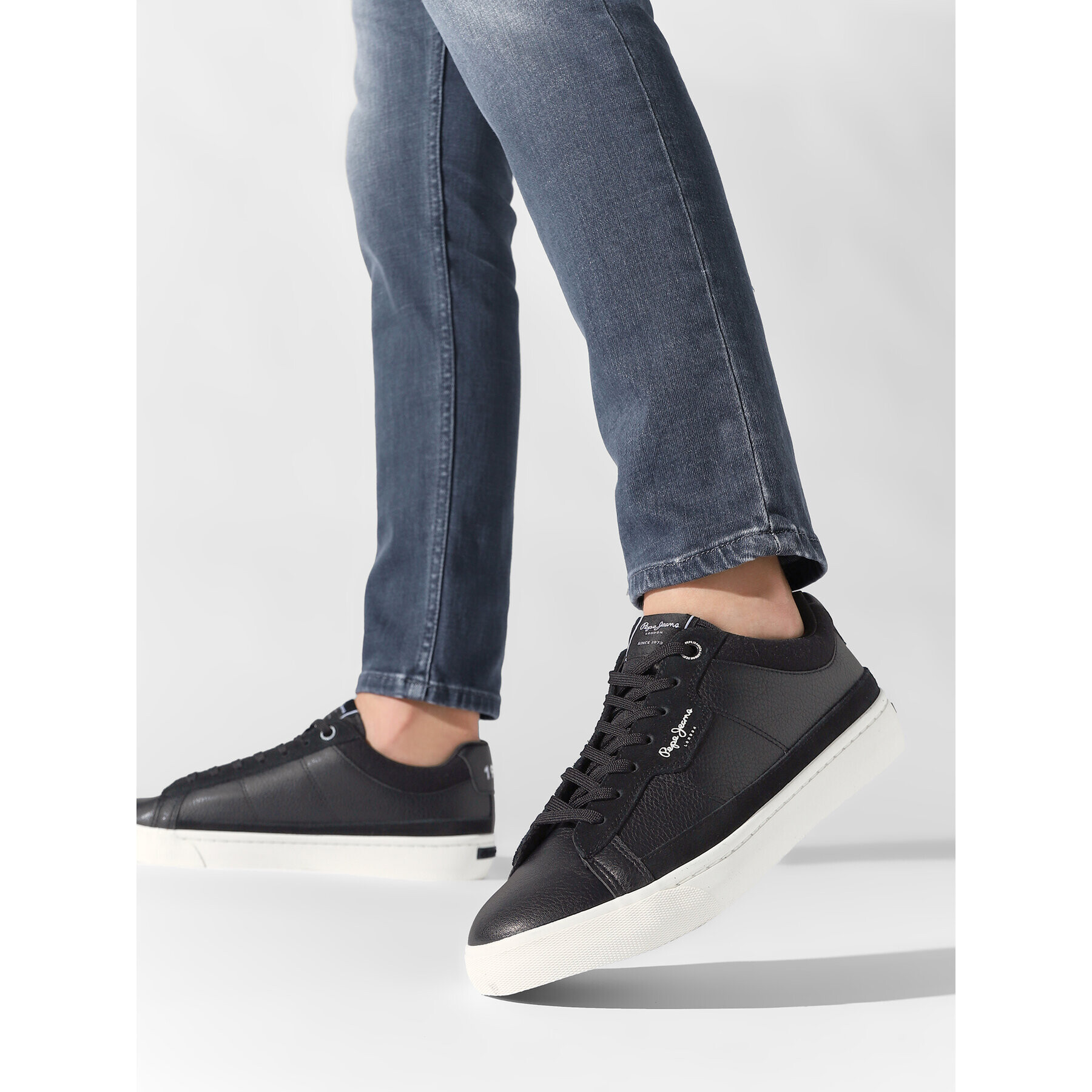 Pepe Jeans Sneakers Bary Smart PMS30881 Negru - Pled.ro