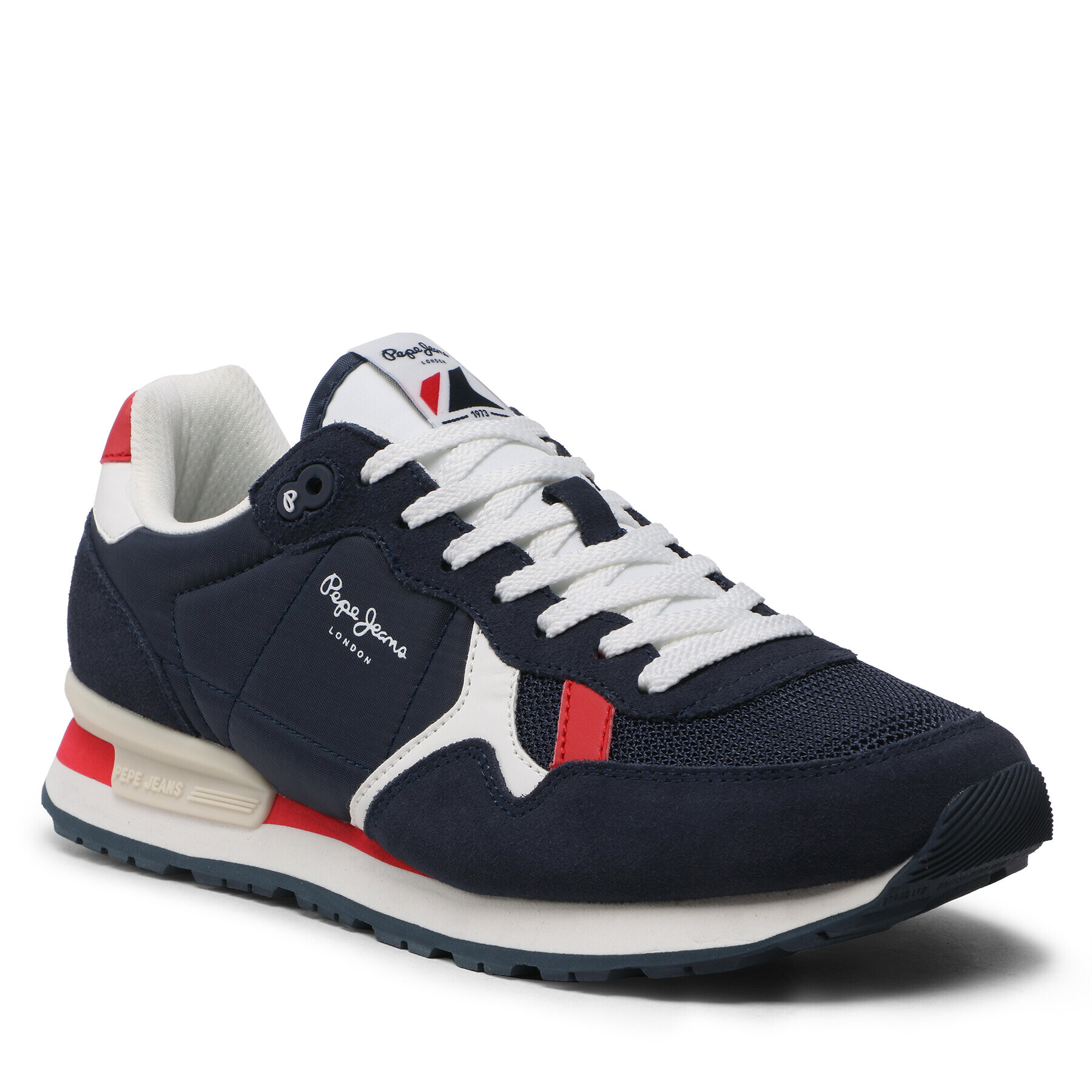 Pepe Jeans Sneakers Brit Man Heritage PMS30924 Bleumarin - Pled.ro