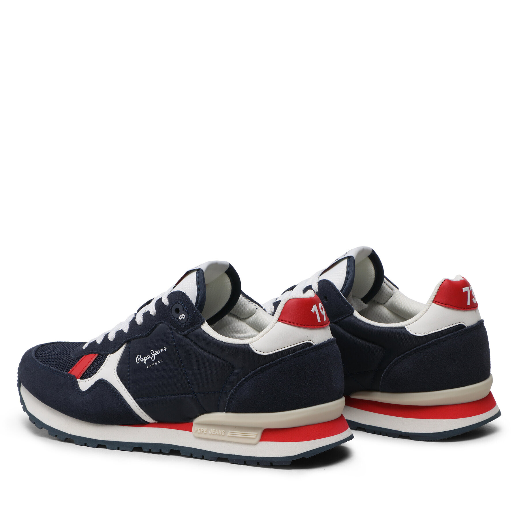 Pepe Jeans Sneakers Brit Man Heritage PMS30924 Bleumarin - Pled.ro