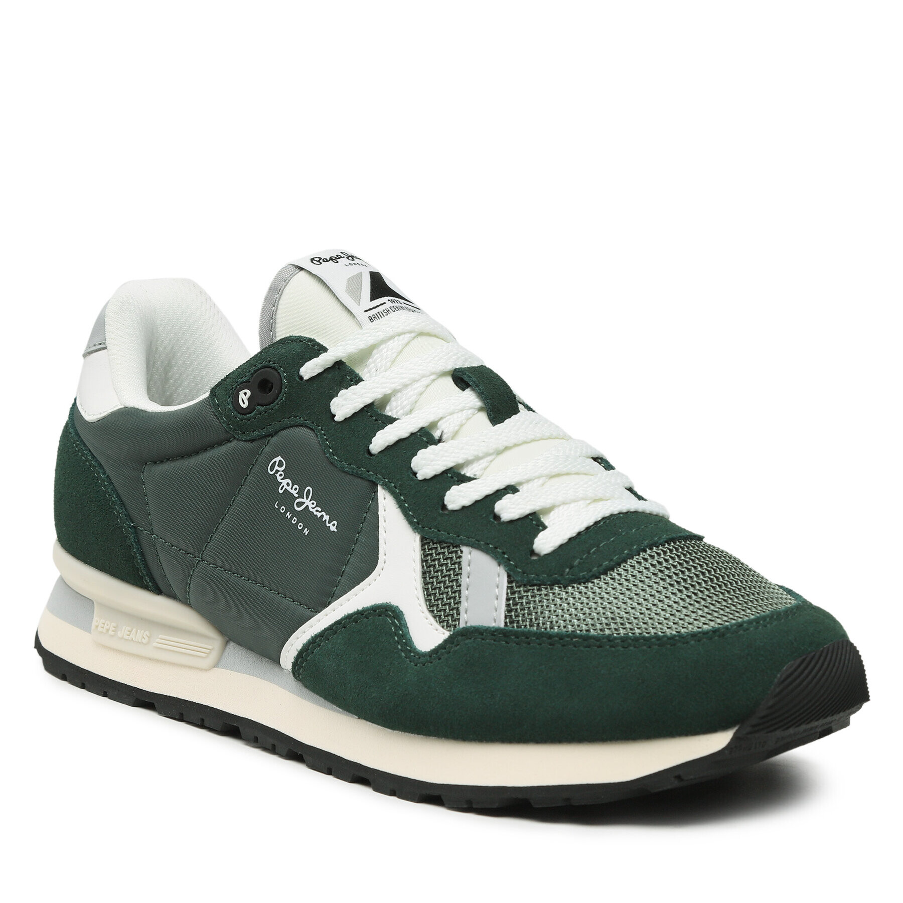 Pepe Jeans Sneakers Brit Man Heritage PMS30924 Verde - Pled.ro