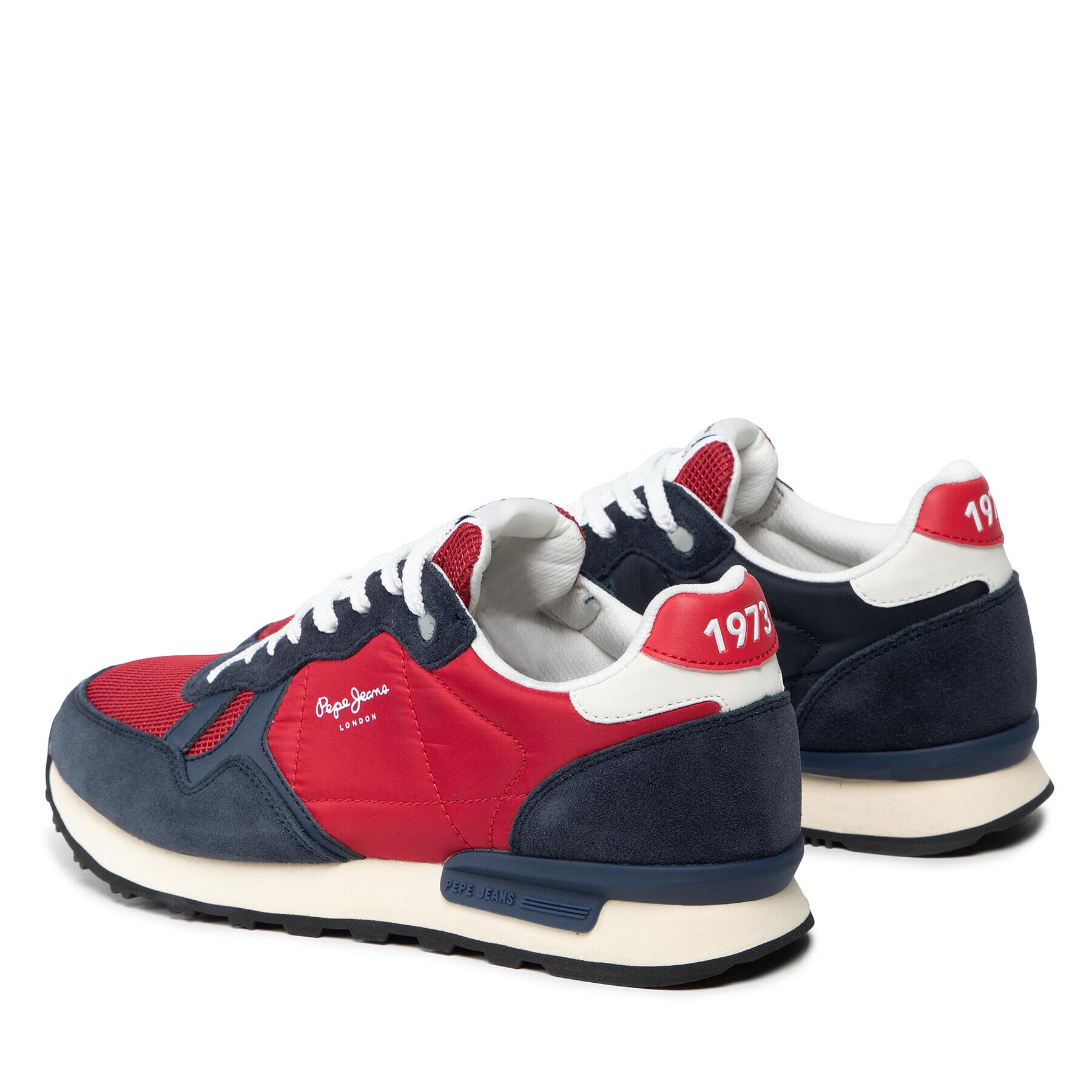 Pepe Jeans Sneakers Britt Man Reverse PMS30753 Roșu - Pled.ro