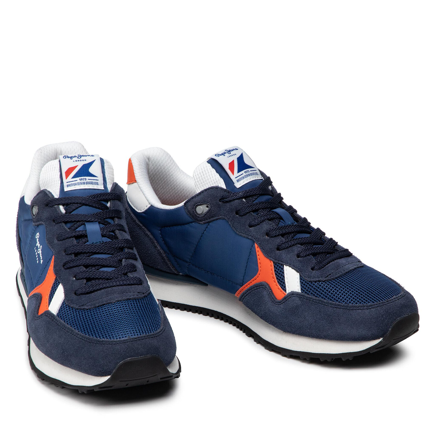 Pepe Jeans Sneakers Britt Man Studio PMS30806 Bleumarin - Pled.ro