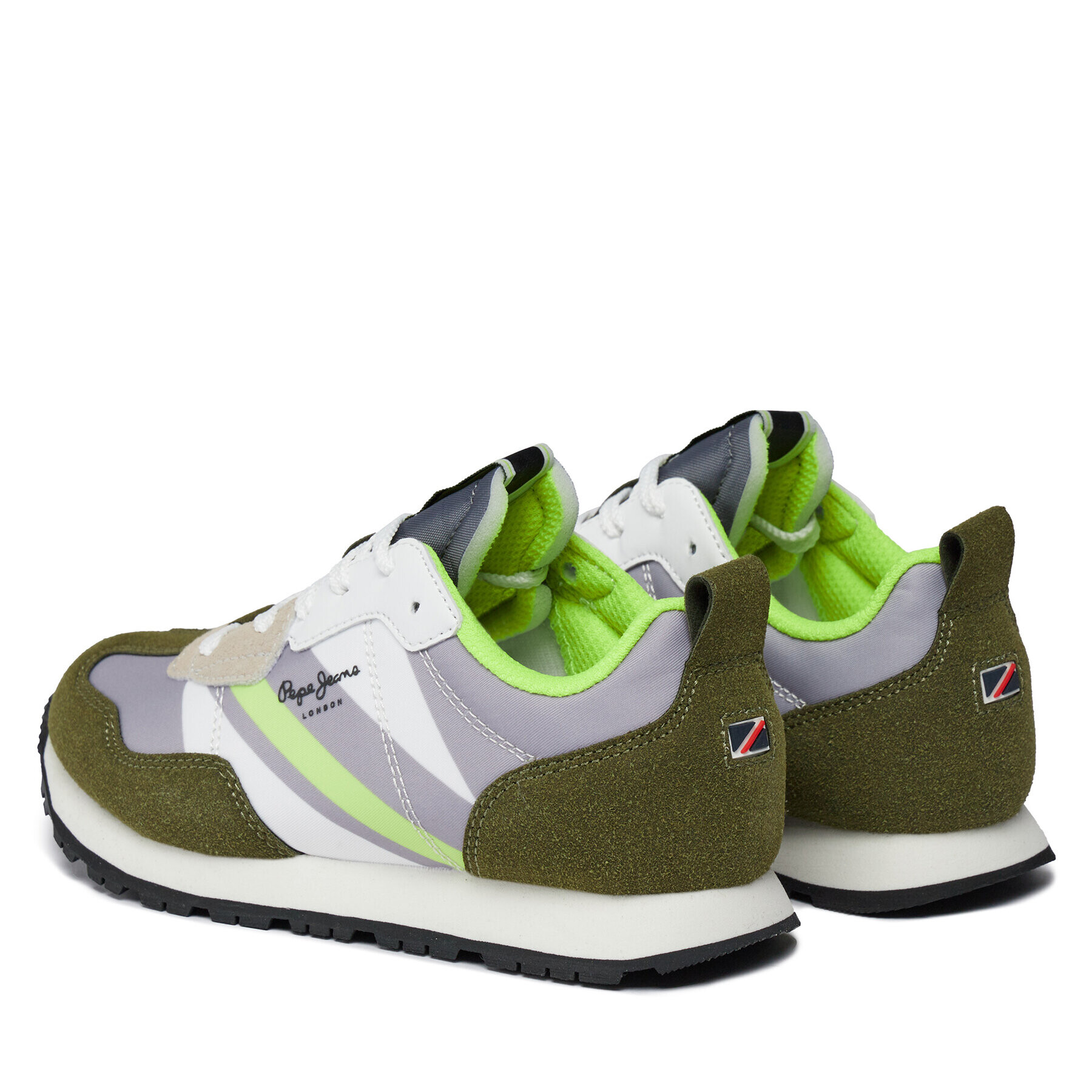 Pepe Jeans Sneakers Foster Boy Print PBS30554 Verde - Pled.ro