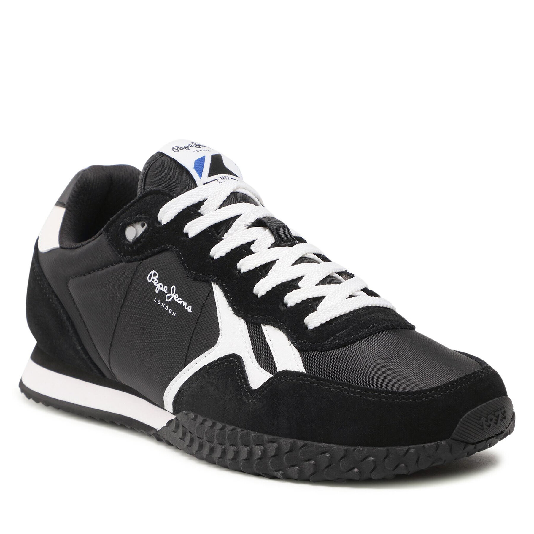 Pepe Jeans Sneakers Holland Serie 1 PMS30758 Negru - Pled.ro