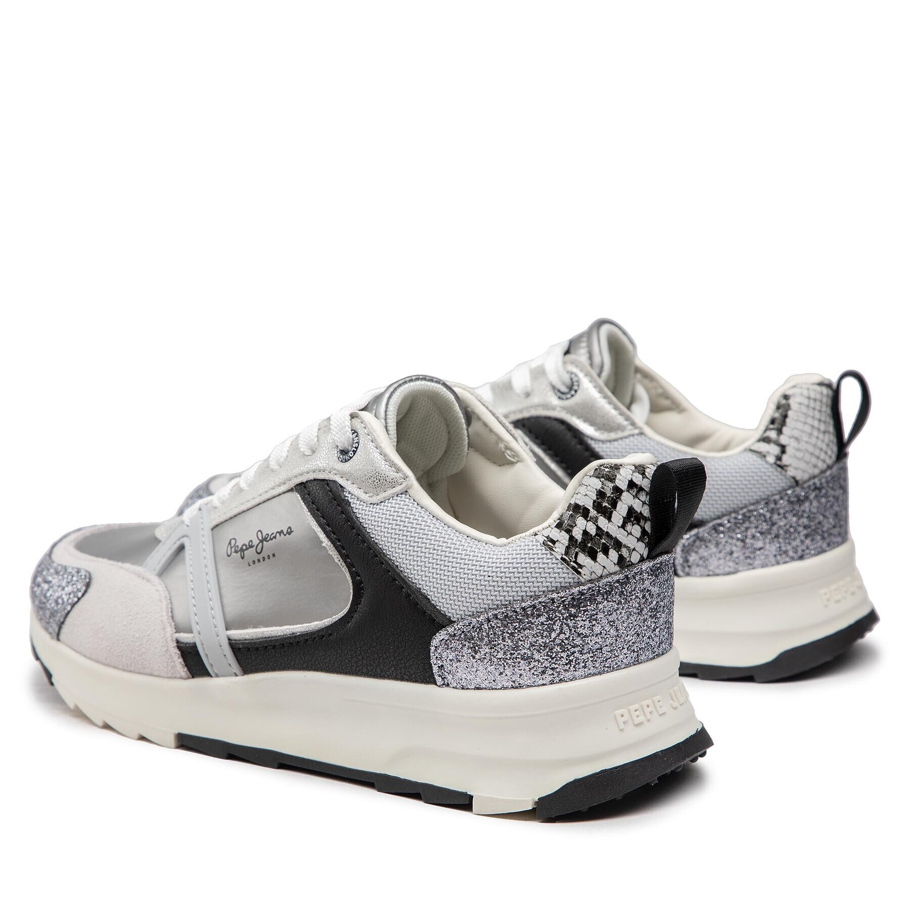 Pepe Jeans Sneakers Joy Dreams PLS31367 Argintiu - Pled.ro