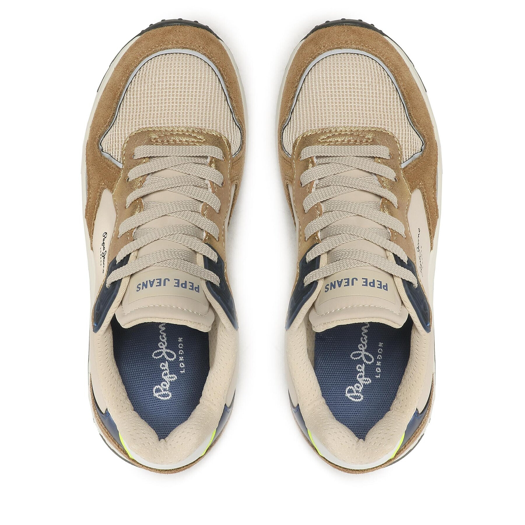 Pepe Jeans Sneakers Joy Star Basic PLS31368 Maro - Pled.ro