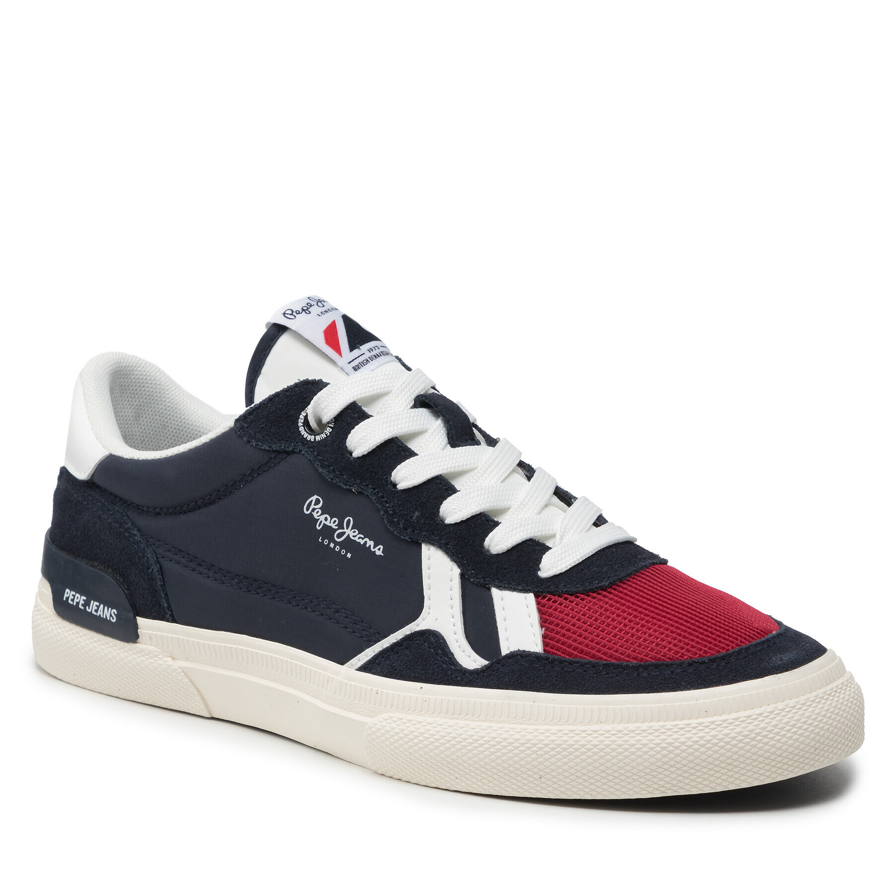 Pepe Jeans Sneakers Kenton Britt Divided PMS30810 Bleumarin - Pled.ro