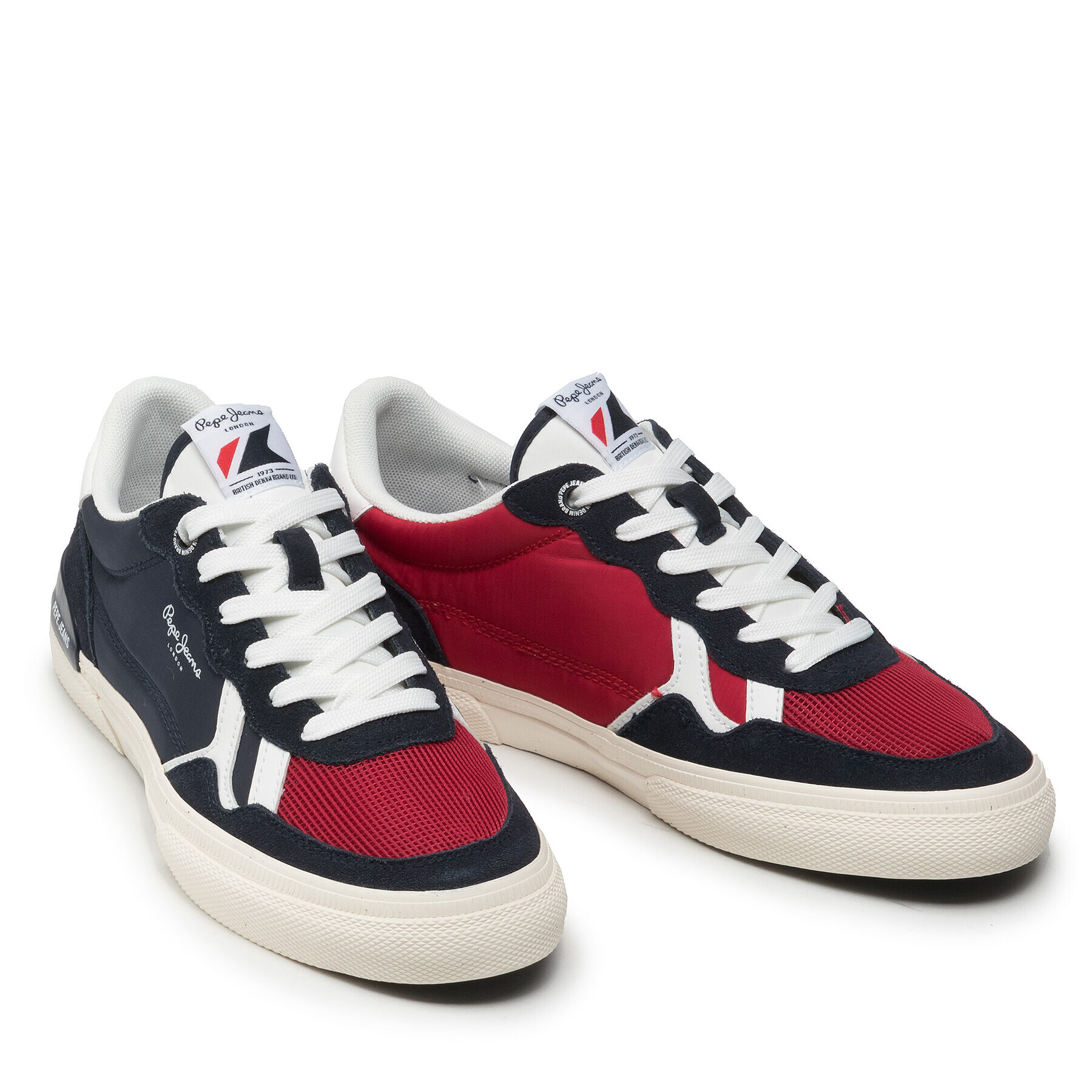 Pepe Jeans Sneakers Kenton Britt Divided PMS30810 Bleumarin - Pled.ro