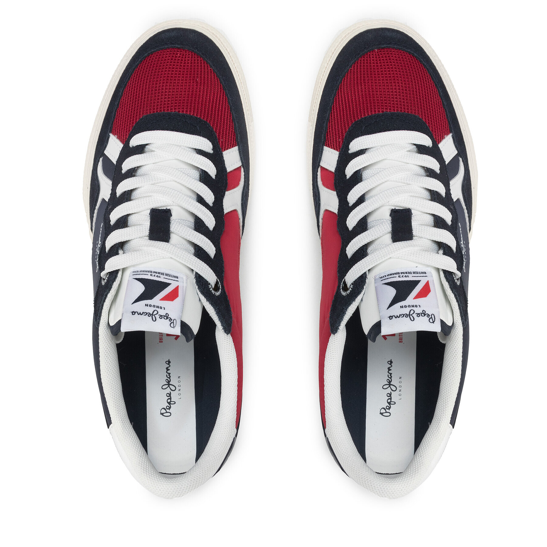 Pepe Jeans Sneakers Kenton Britt Divided PMS30810 Bleumarin - Pled.ro