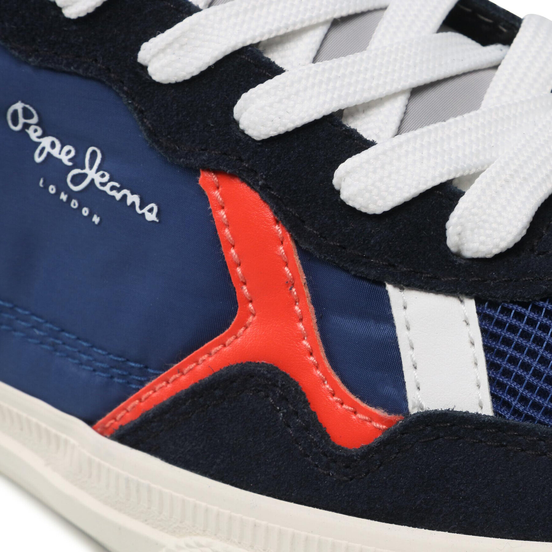 Pepe Jeans Sneakers Kenton Britt Divided PMS30810 Bleumarin - Pled.ro