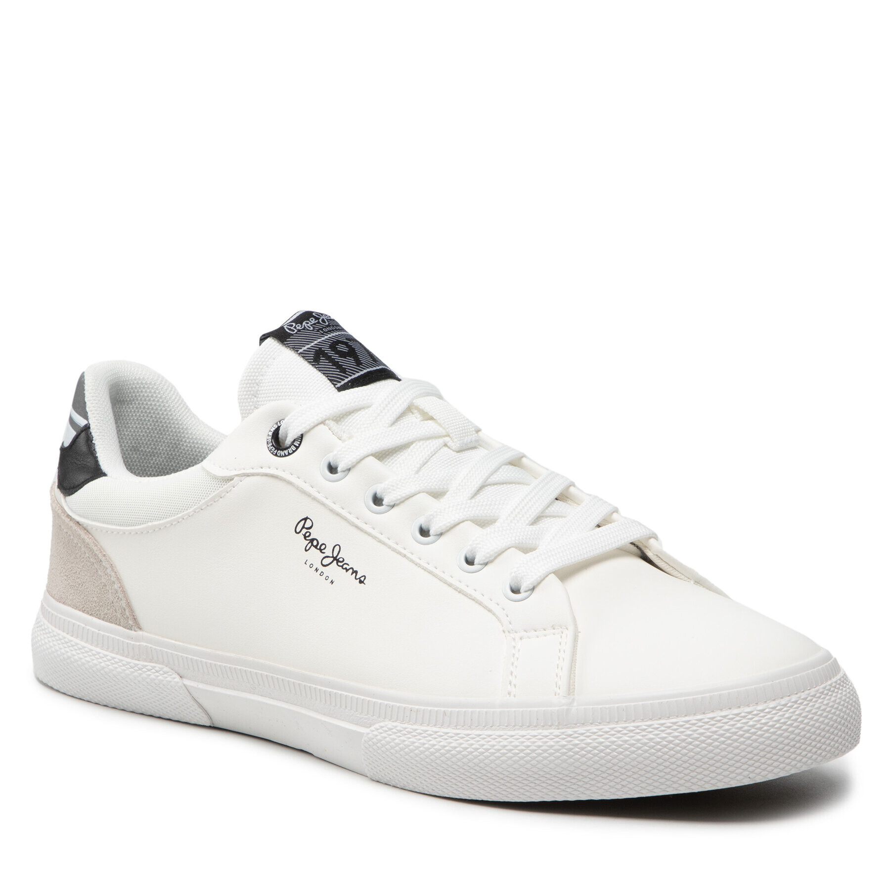 Pepe Jeans Sneakers Kenton Colours PMS30815 Alb - Pled.ro