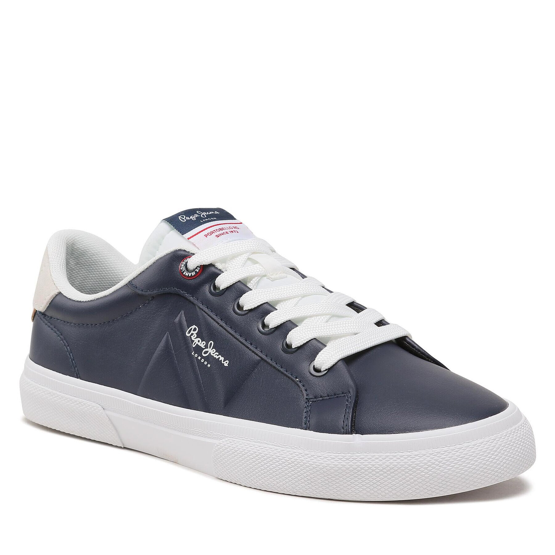 Pepe Jeans Sneakers Kenton Flag M PMS30906 Bleumarin - Pled.ro