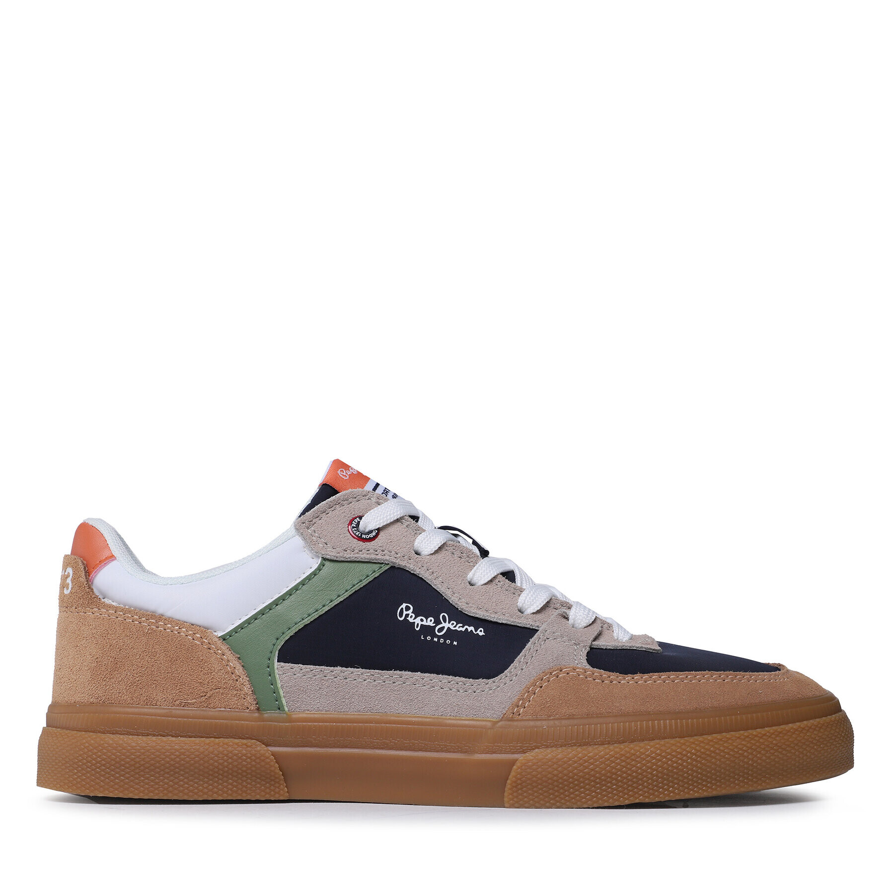 Pepe Jeans Sneakers Kenton Master Combi PMS30904 Maro - Pled.ro