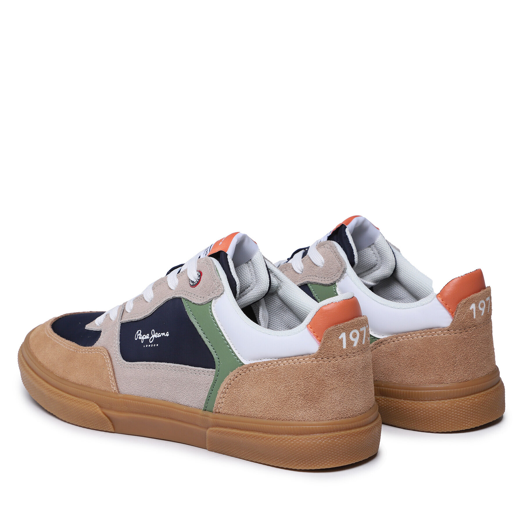 Pepe Jeans Sneakers Kenton Master Combi PMS30904 Maro - Pled.ro