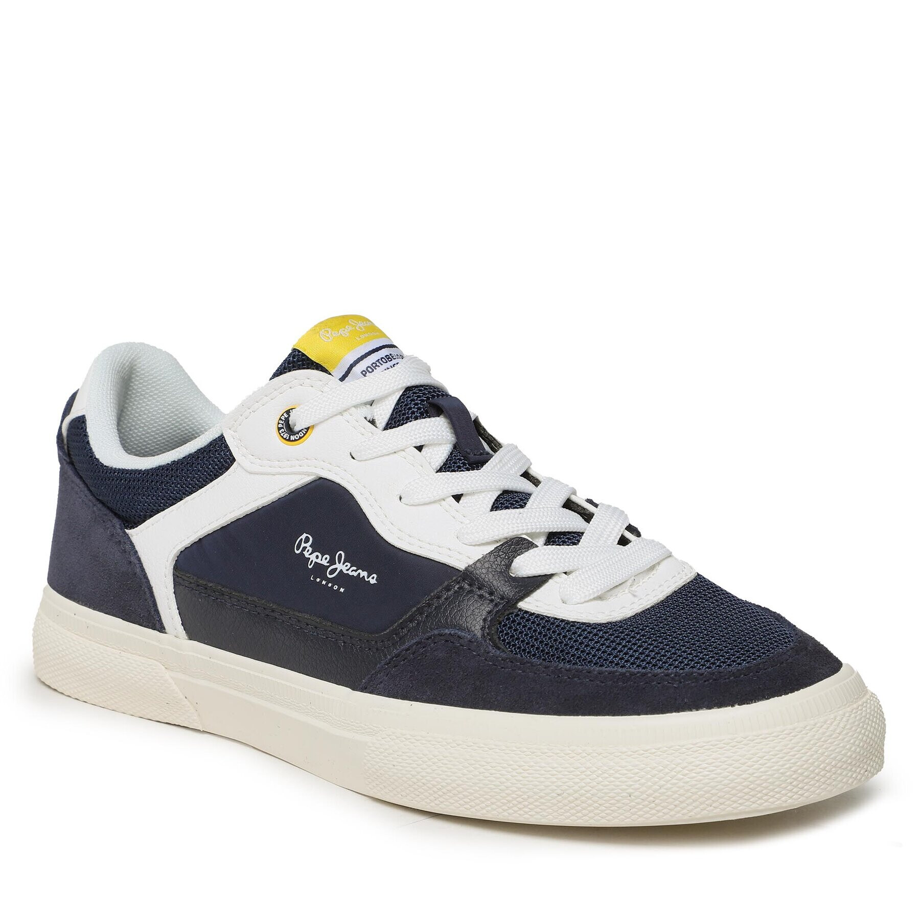 Pepe Jeans Sneakers Kenton Master Mesh PMS30905 Bleumarin - Pled.ro