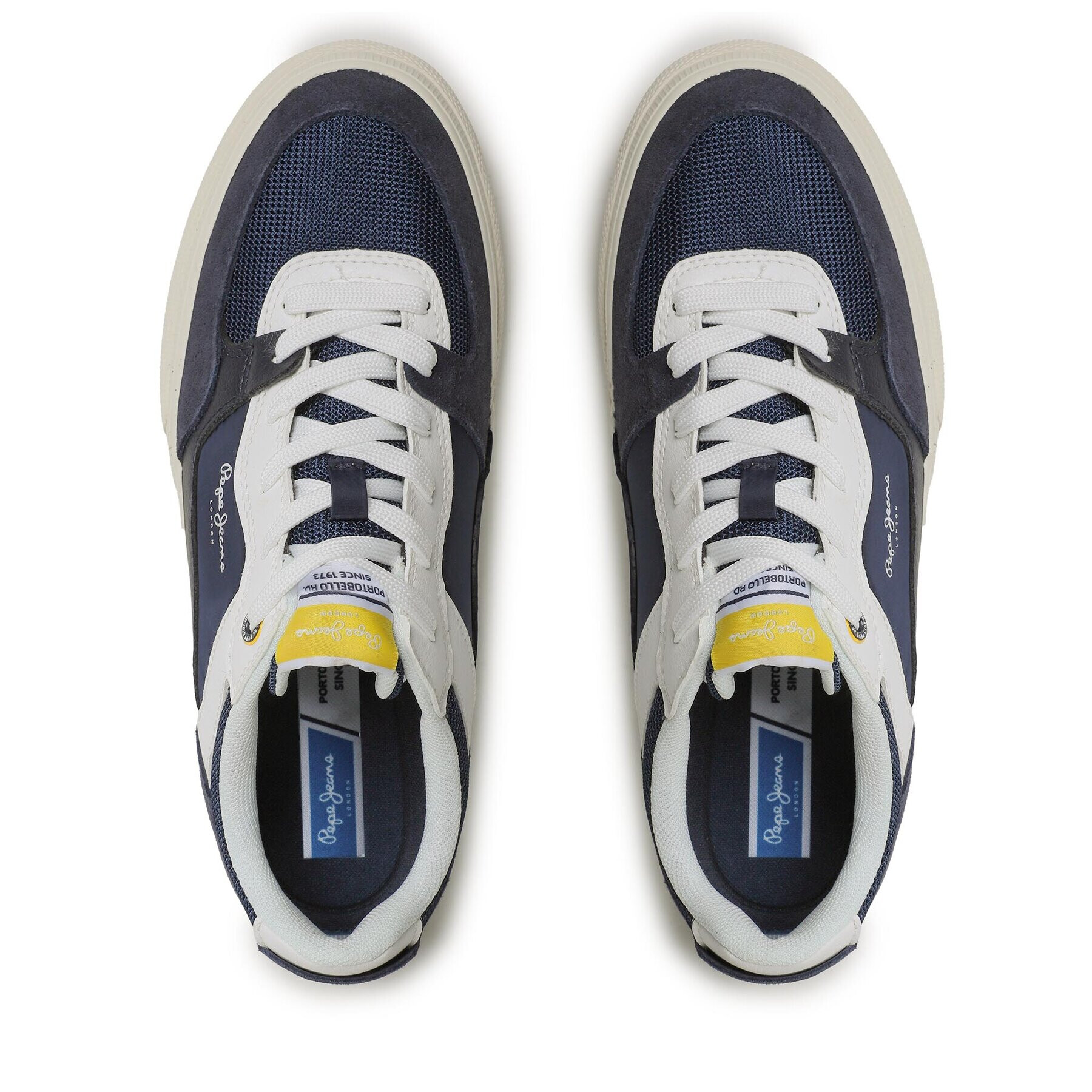 Pepe Jeans Sneakers Kenton Master Mesh PMS30905 Bleumarin - Pled.ro