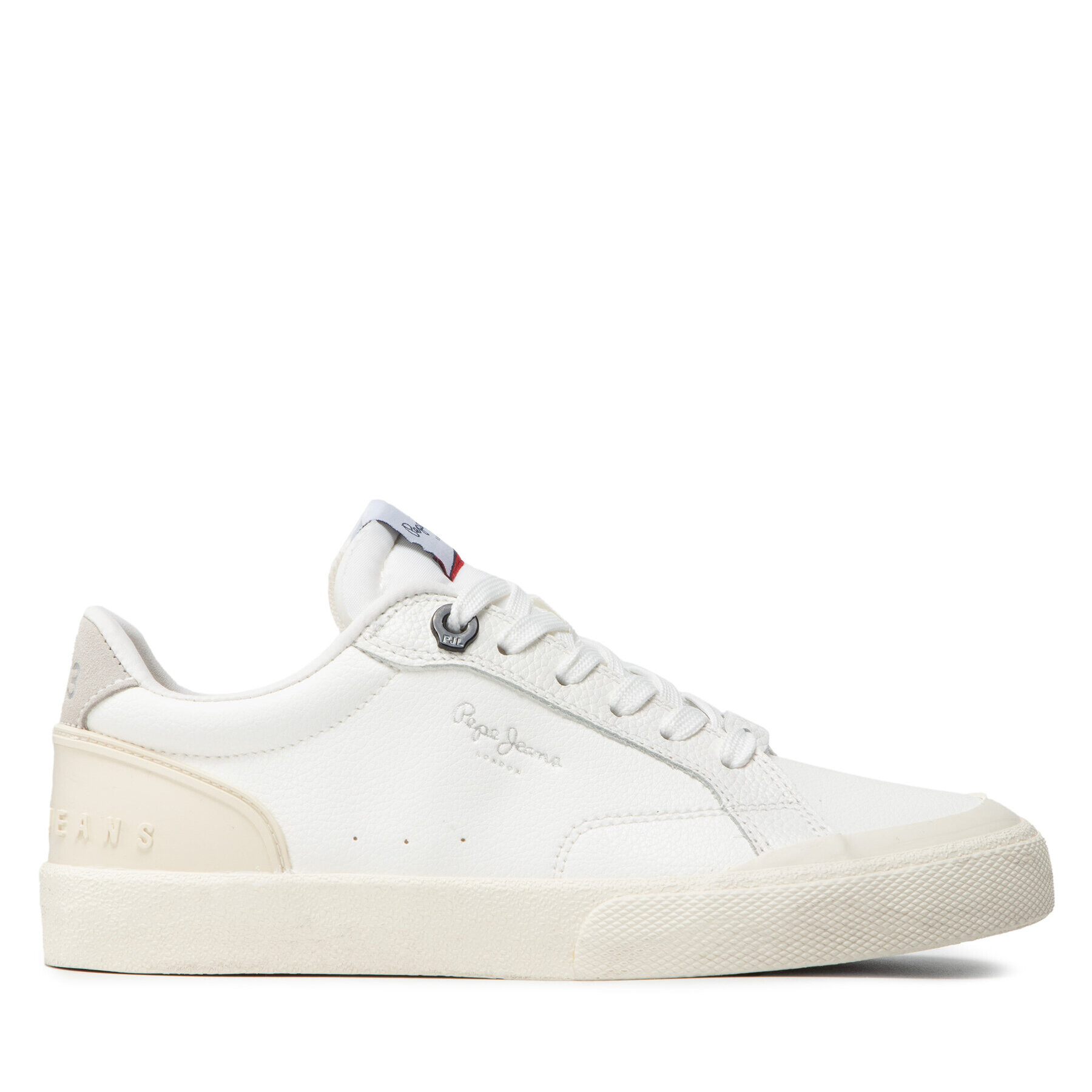 Pepe Jeans Sneakers Kenton Vintage PLS31285 Alb - Pled.ro