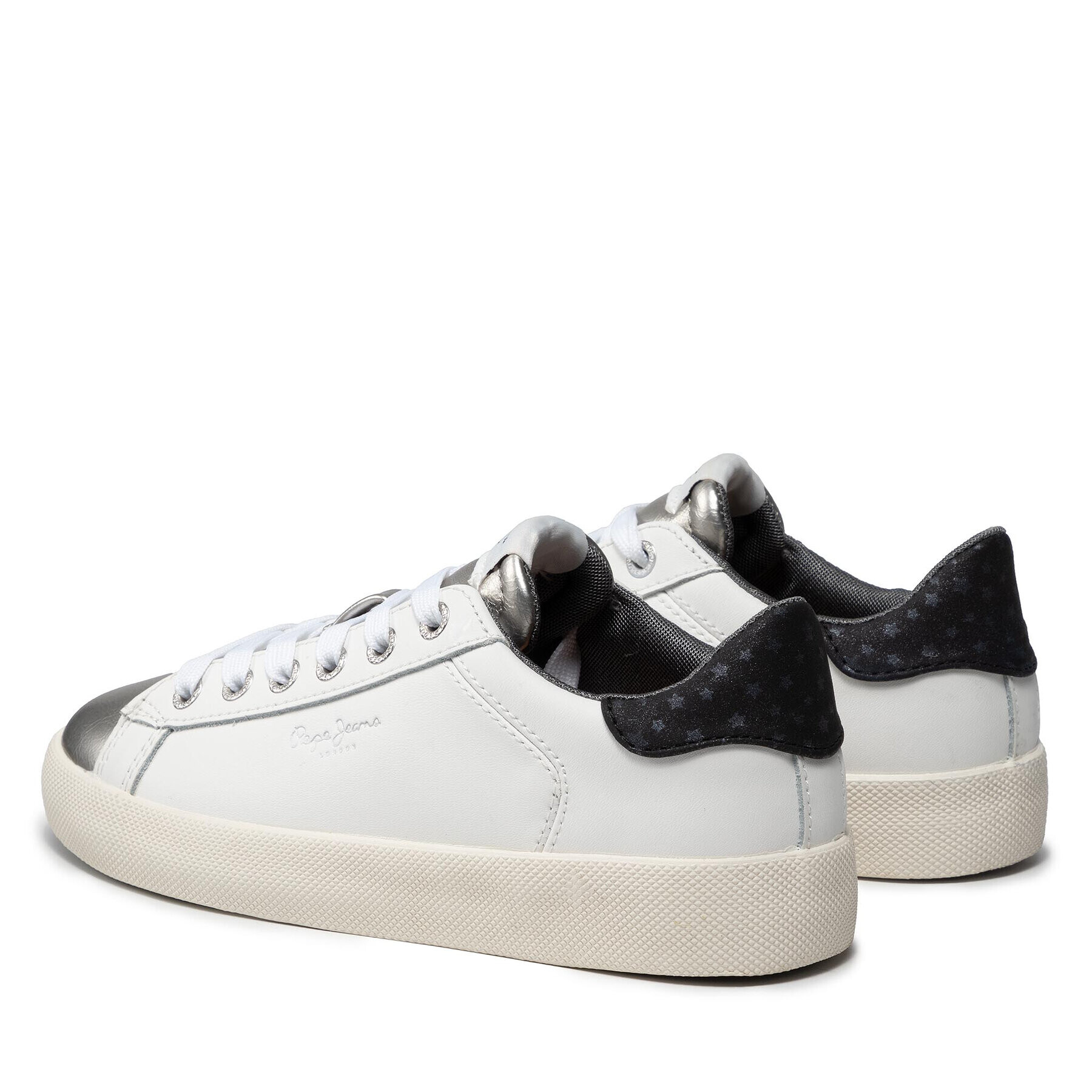 Pepe Jeans Sneakers Kioto Selly PLS31240 Alb - Pled.ro