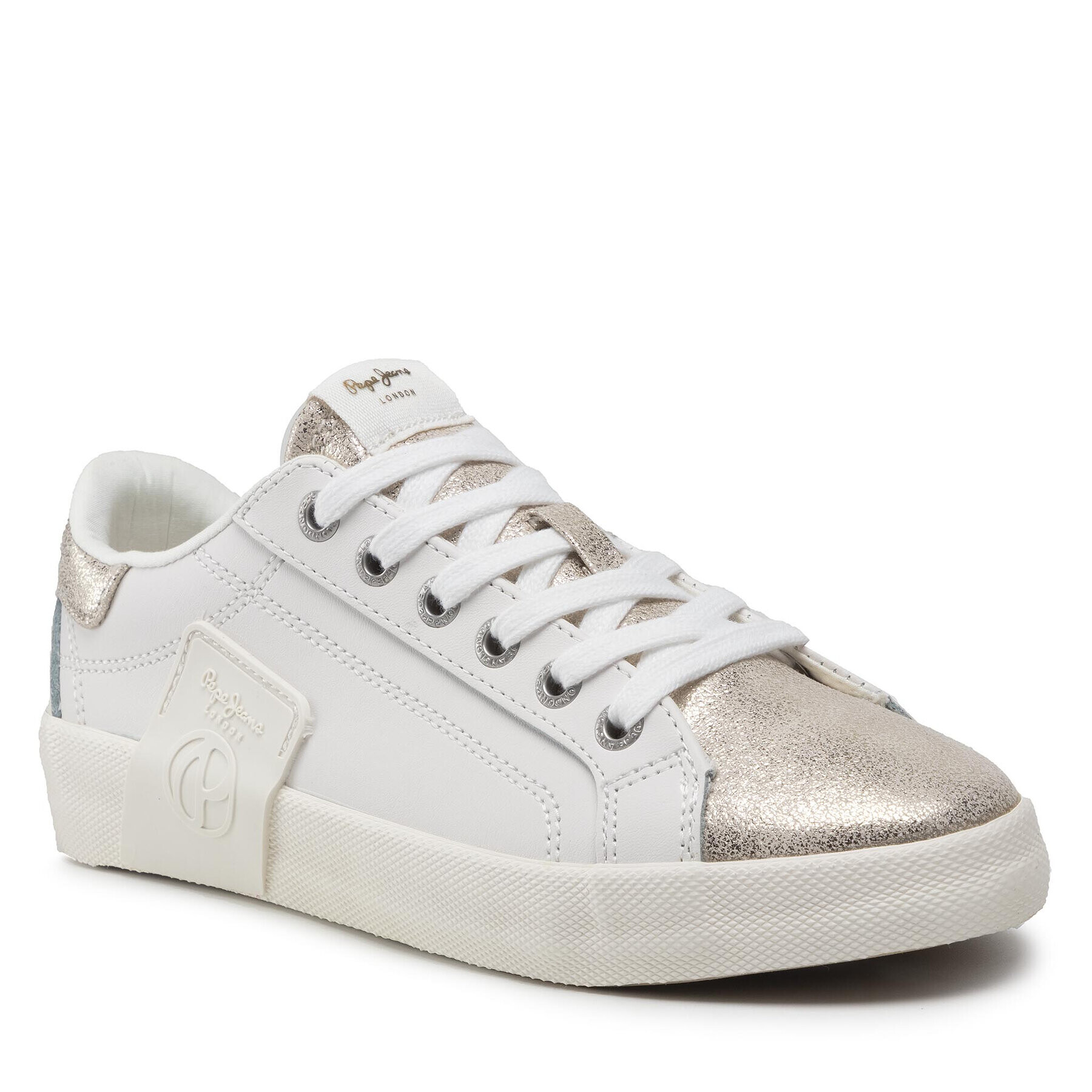 Pepe Jeans Sneakers Kioto Win PLS31303 Alb - Pled.ro