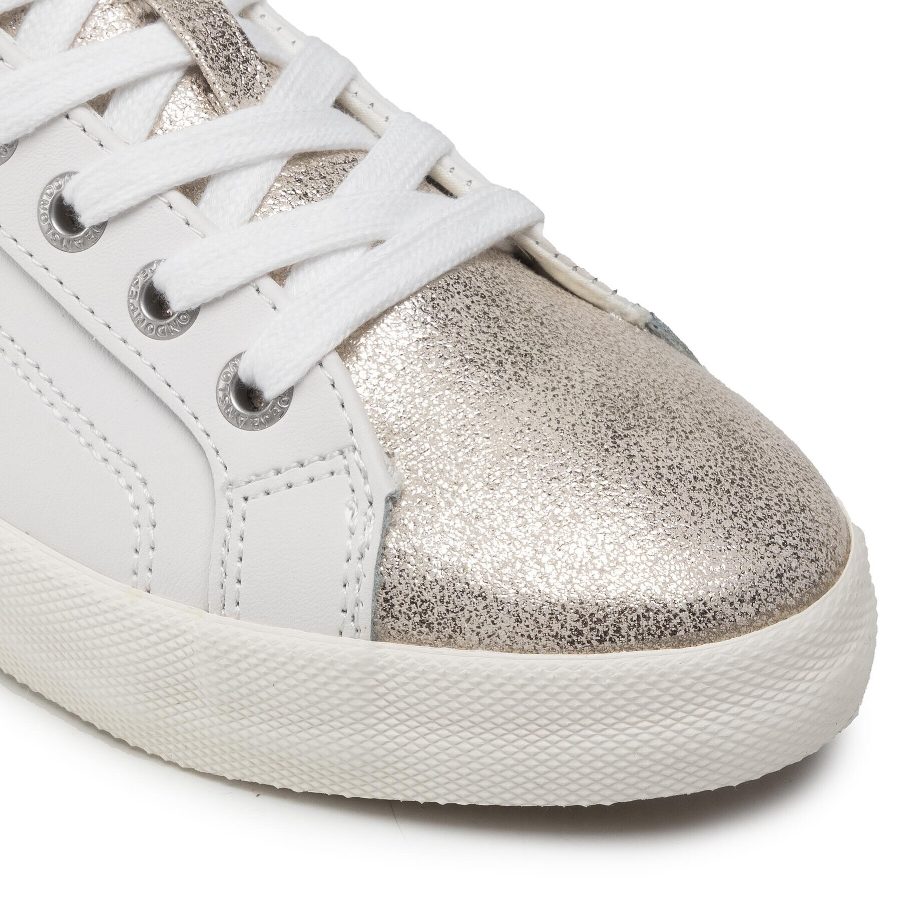 Pepe Jeans Sneakers Kioto Win PLS31303 Alb - Pled.ro