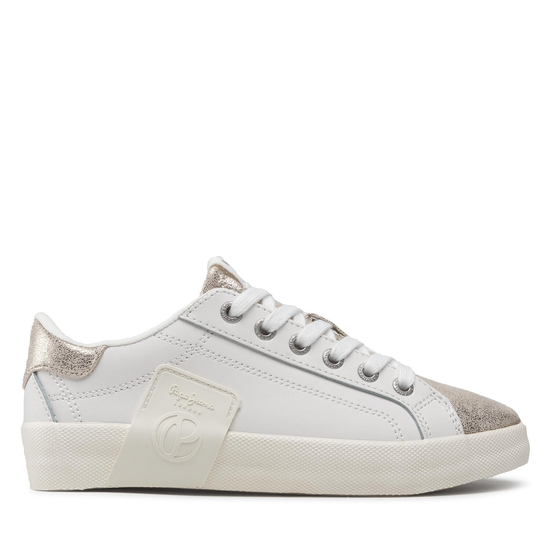 Pepe Jeans Sneakers Kioto Win PLS31303 Alb - Pled.ro